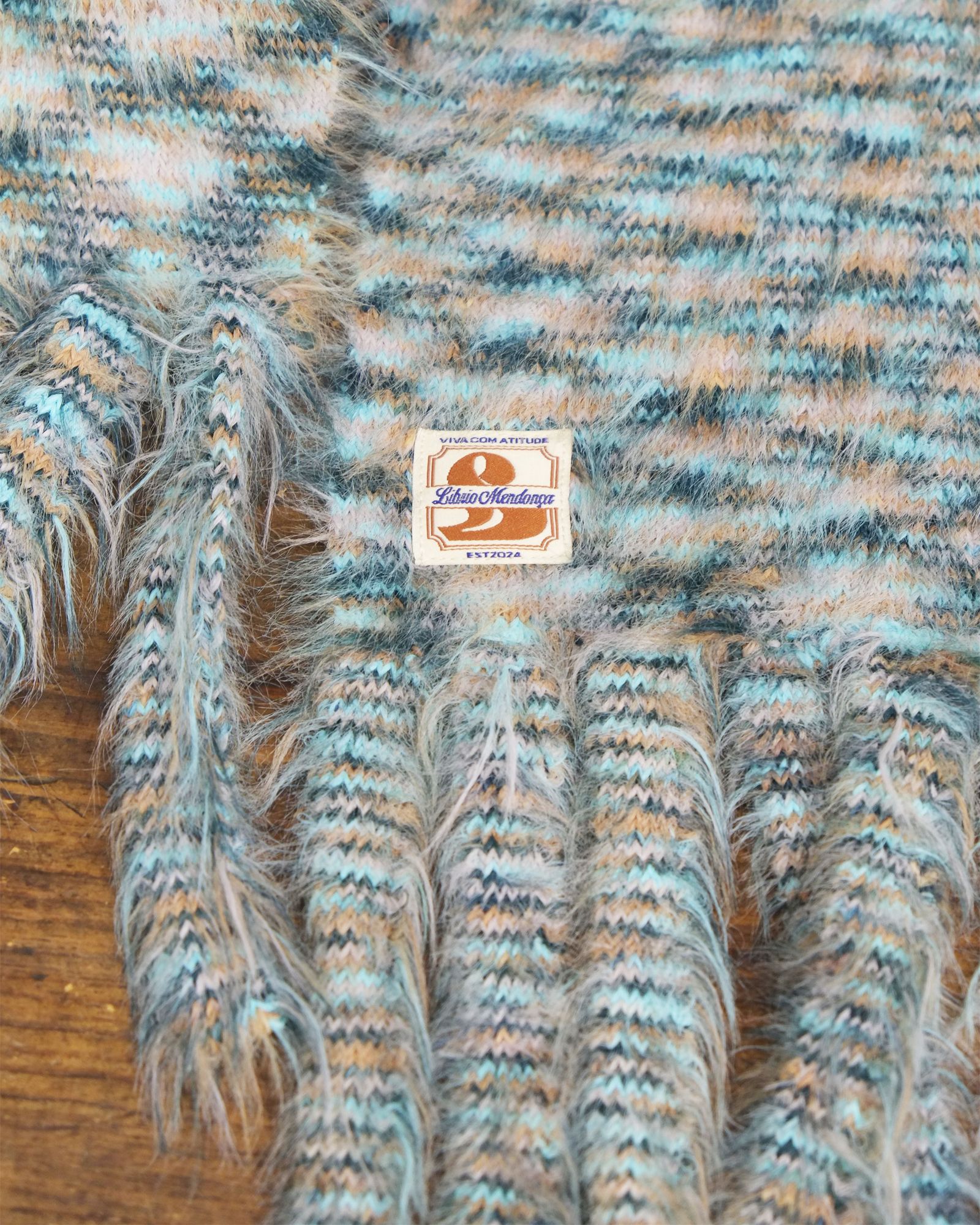 Hooded Scarf / フード スカーフ / ブルー / LM-26aw-1206