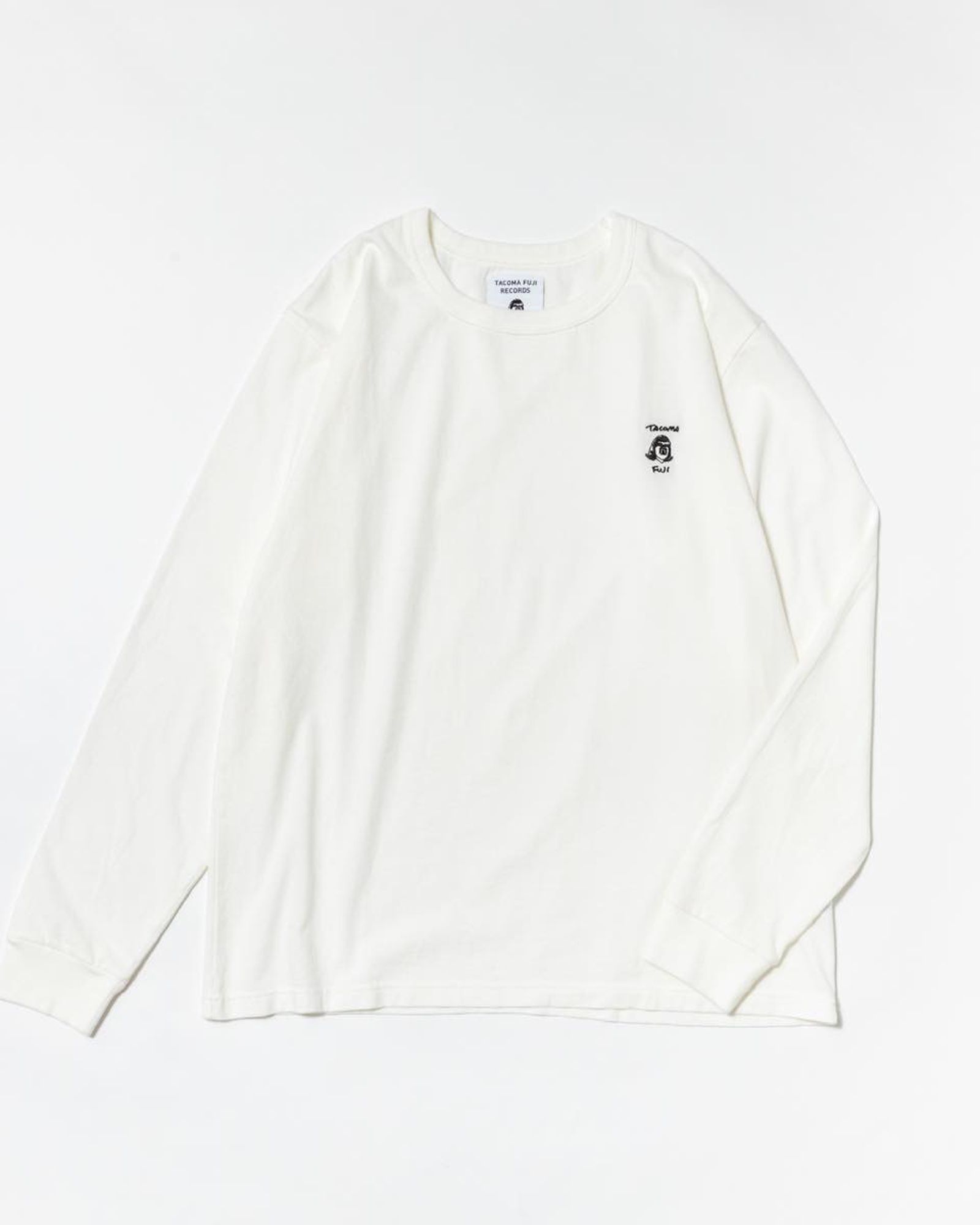 TACOMA FUJI HANDWRITING LOGO embroidery shirt