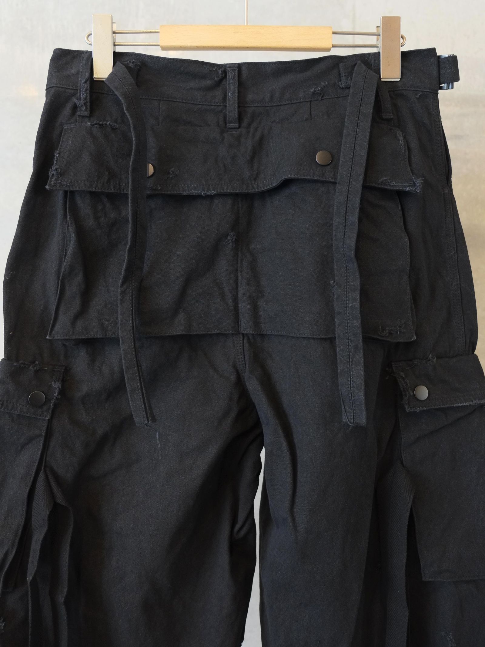 Heavy Cargo Short With Damaged(AGED CANVAS)