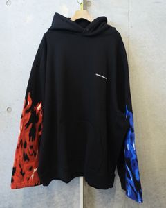 Flame Pettern Hoodie