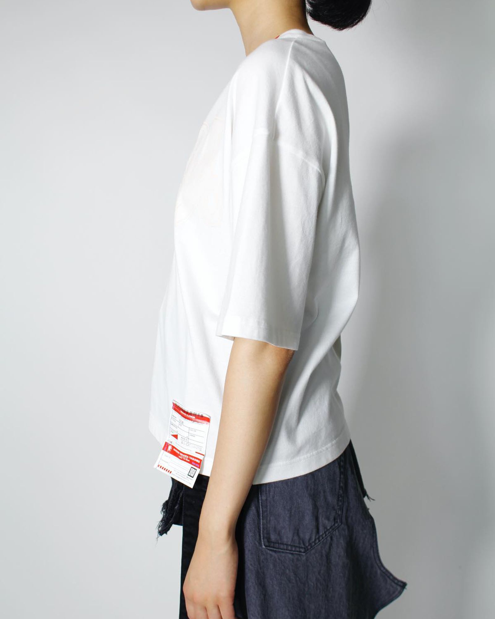 MIHARA YASUHIRO◆21ss/Camisole Combined T-shirTシャツ/40/ポリエステル/マルチカラー/B06TS612 Maison MIHARA YASUHIRO - Camisole Combined T-shirt | fakejam