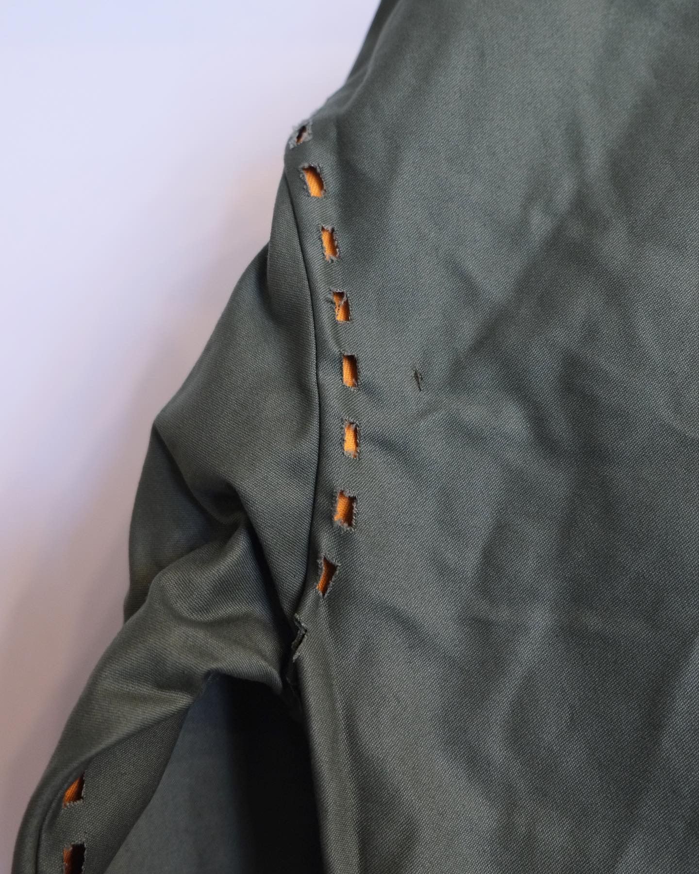 AMOK - 【定番デザイン】Laser Stitch Military Jacket / M-51