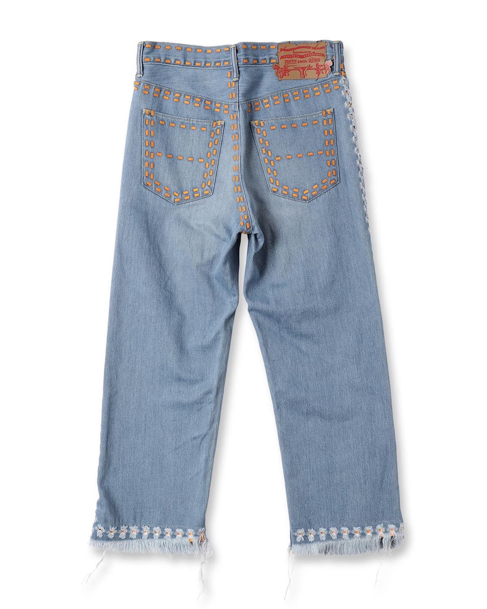 Laser Stitch Jeans