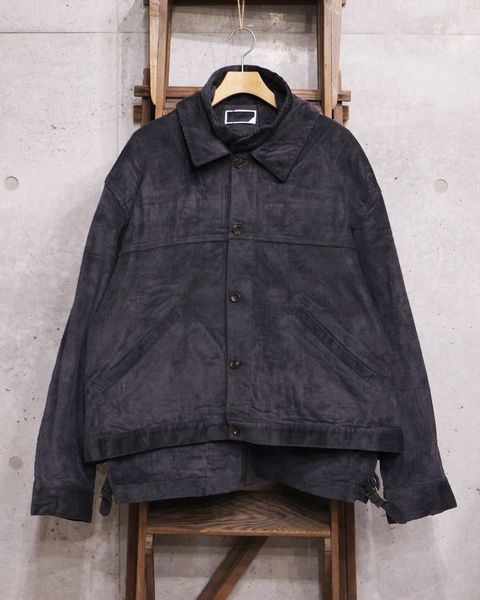 Double Cord Jacket / コーデュロイジャケット / チャコール / PD-262-JK-041