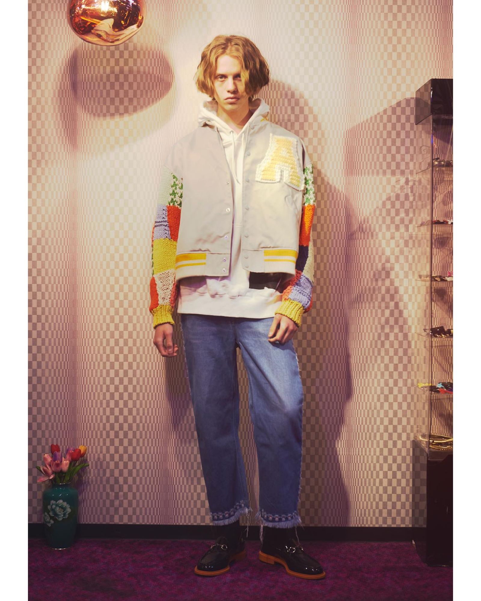 Laser Stitch Jeans