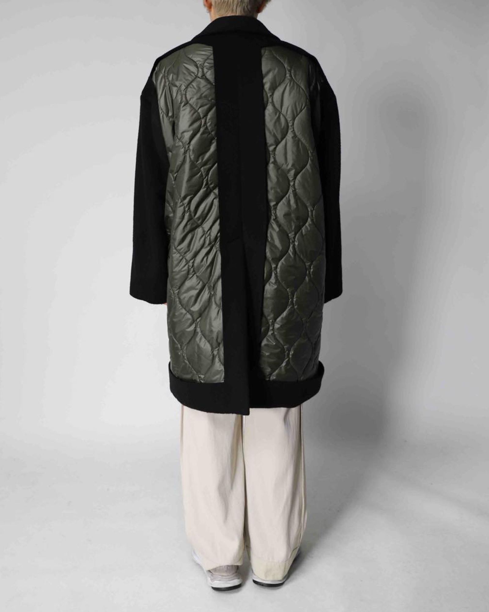 Quiliting Combined Coat