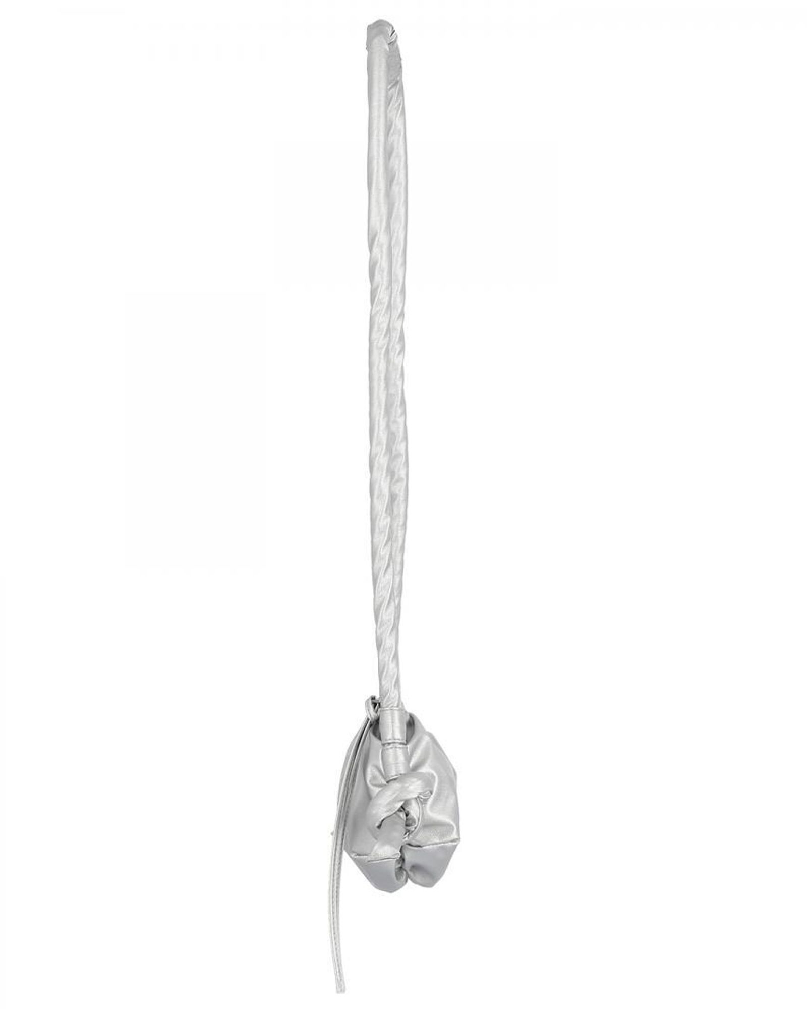 Fake Leather Half Moon Mini Bag