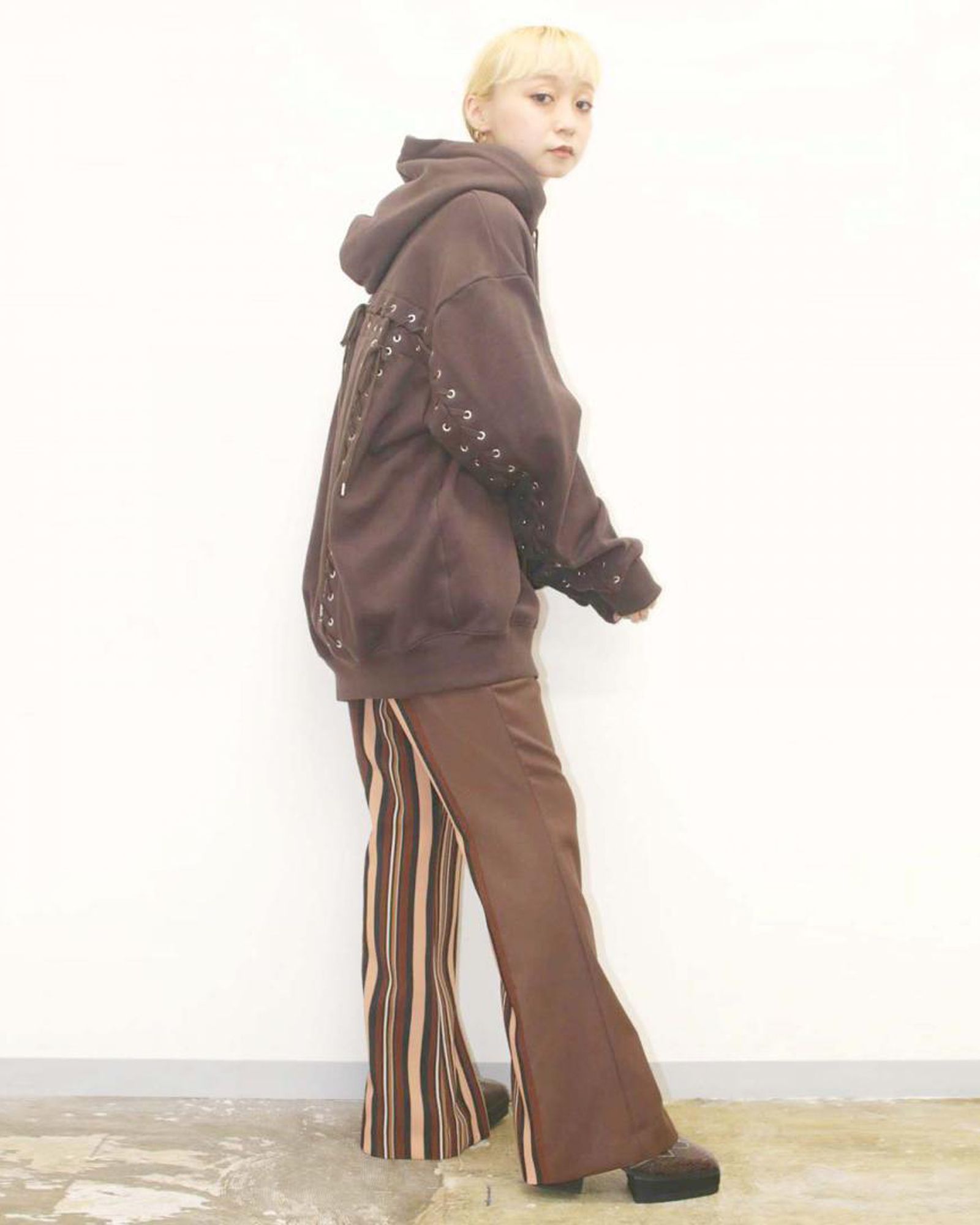 Lace Up Hoodie