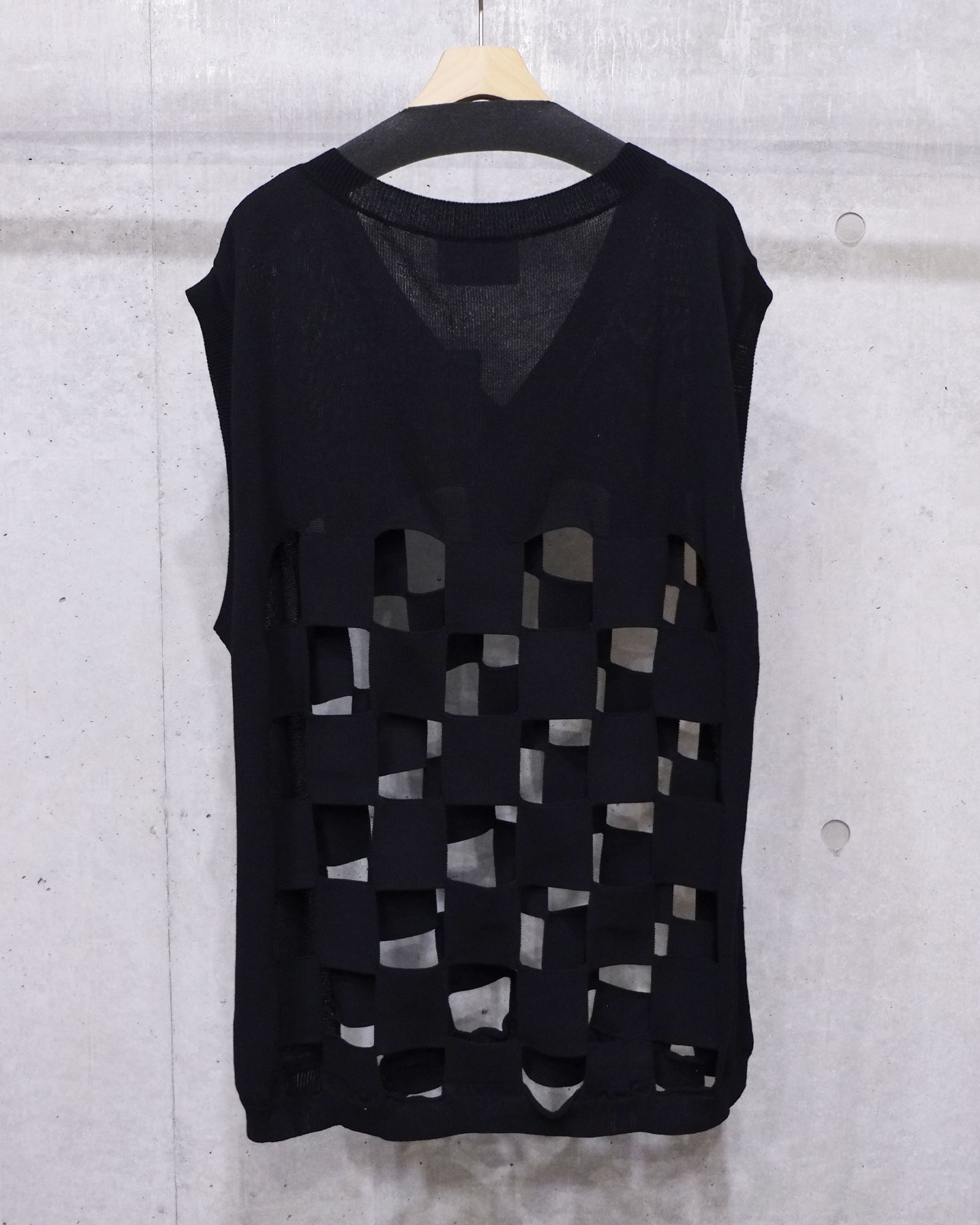 Checker Window Vest