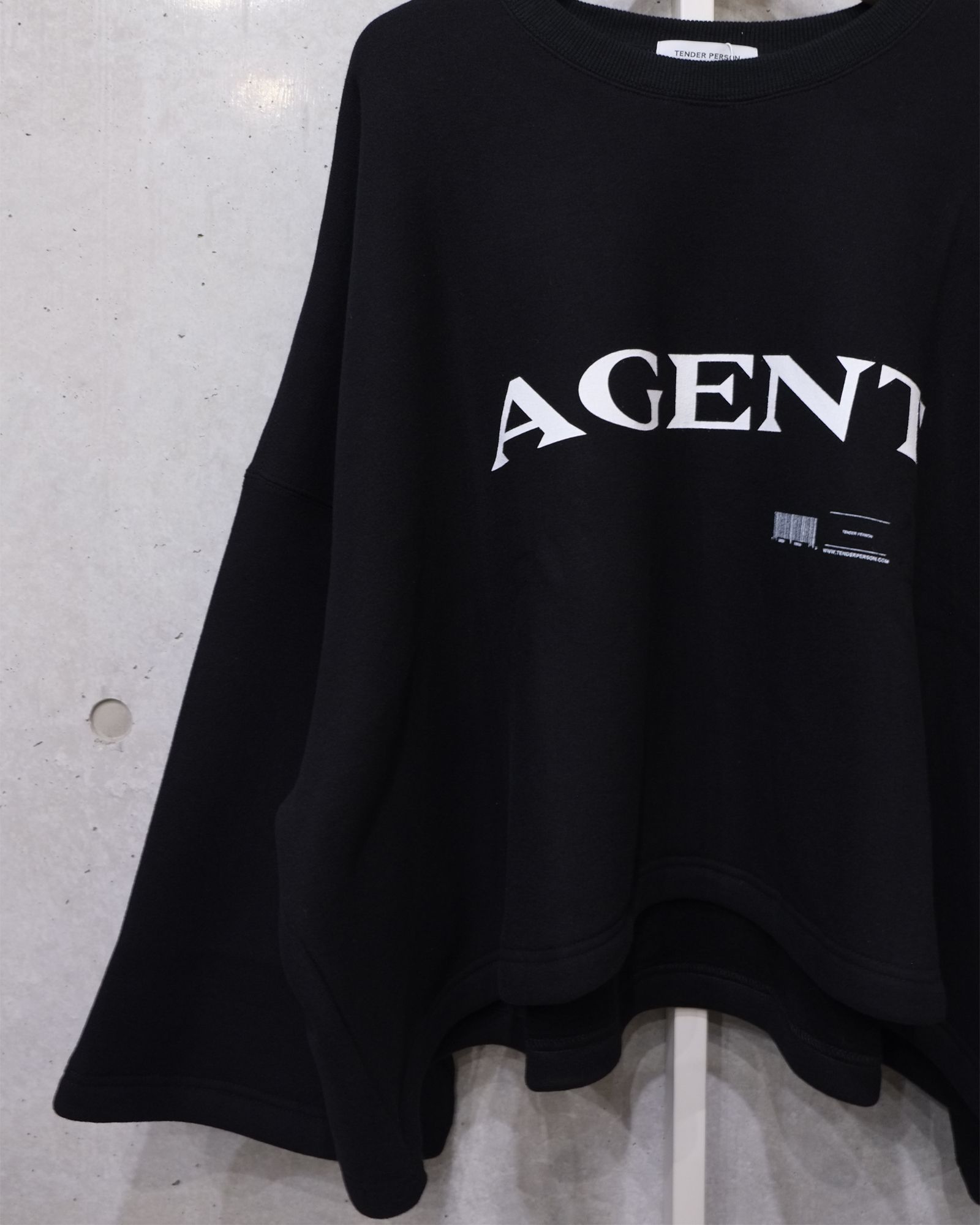 "AGENT"Dolman Sleeve Tee