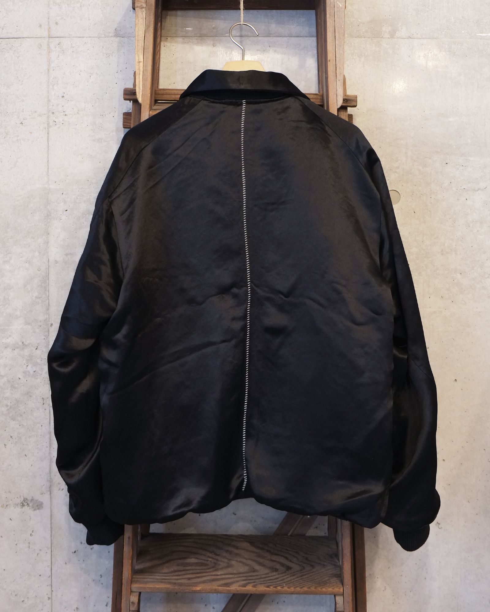 MINUS x A PUZZLING HOME Souvenir Racing Jacket(TWO FACE) / スカジャン レーシングジャケット / ブラック / M-P4-XA1