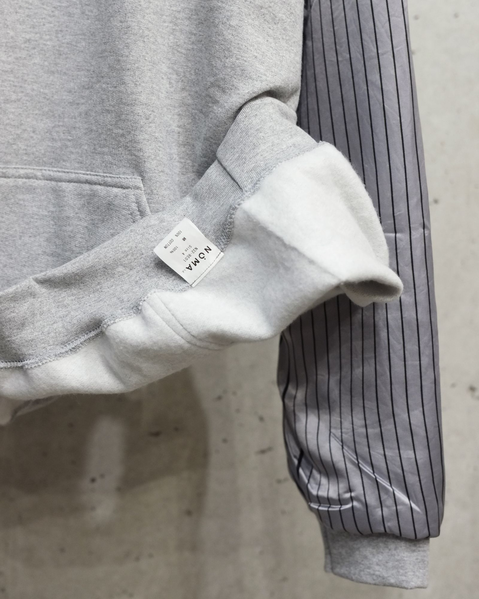 Stripe Sleeve Parka