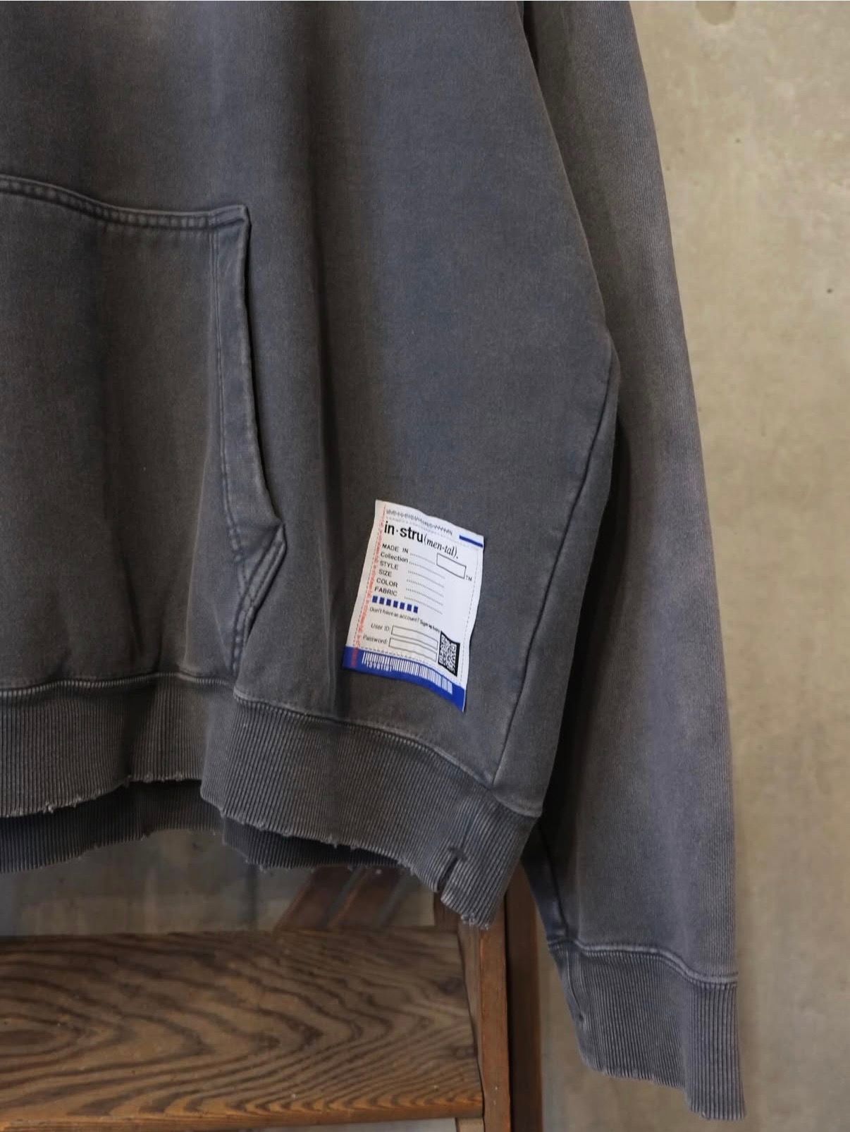 Sun Faded Like Distressed Hoodie