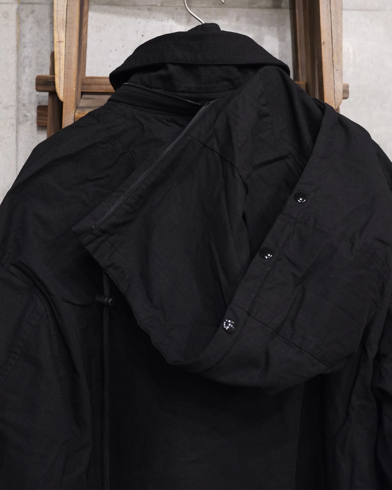 Visor Double Zip Jacket / ワークジャケット / ブラック / PD-262-JK-091