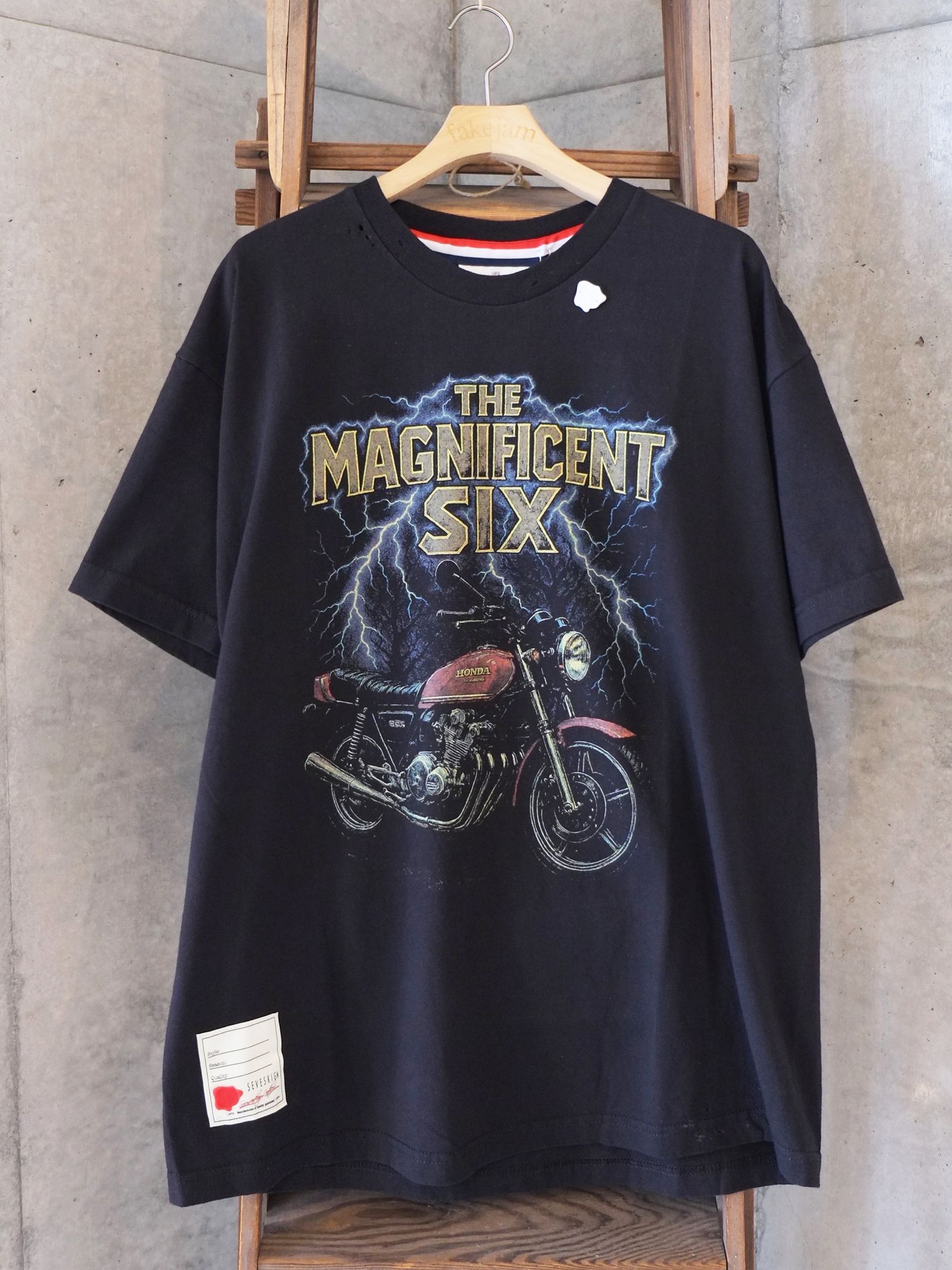 Honda vs SEV CBX1000 S/SL TEE / Tシャツ / ブラック / CT-SV-NRA-1007