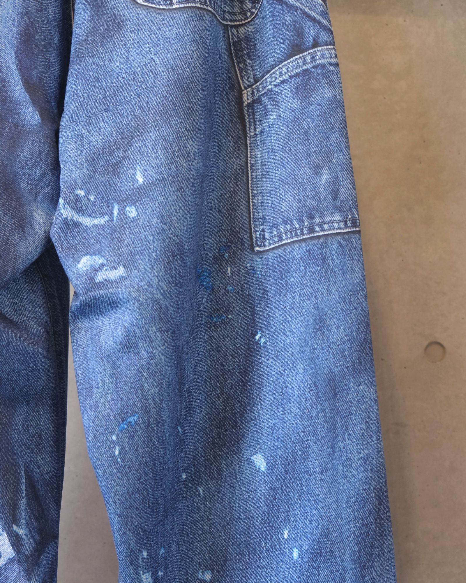 Print Duck Wide Pants