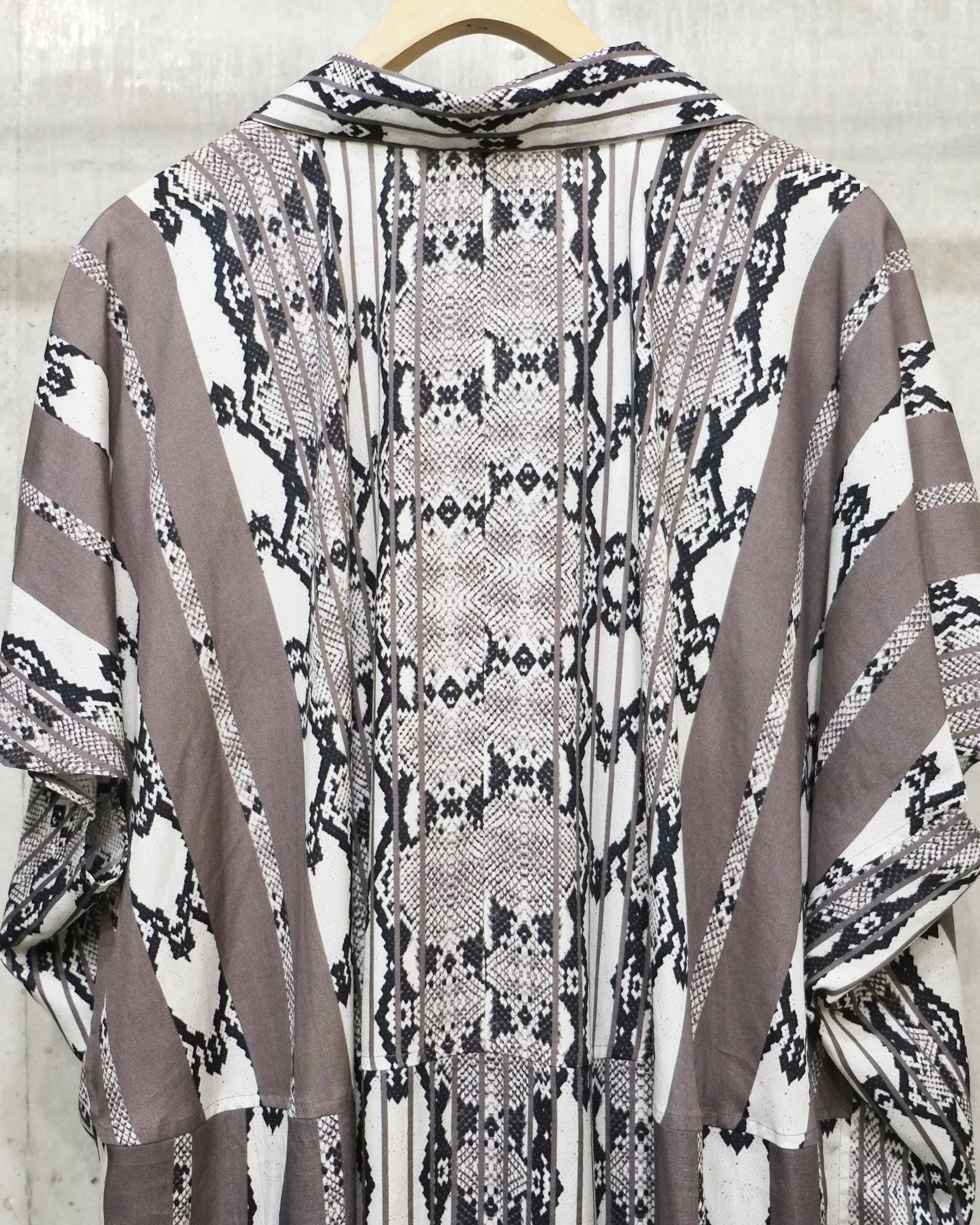 Open Collar Shirt Dress