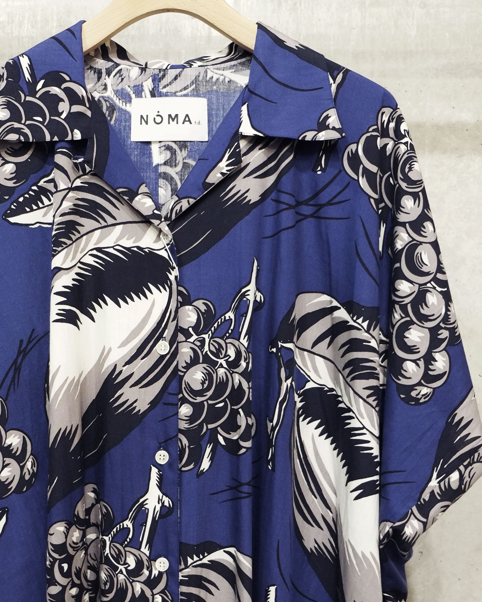 Open Collar Shirt Dress