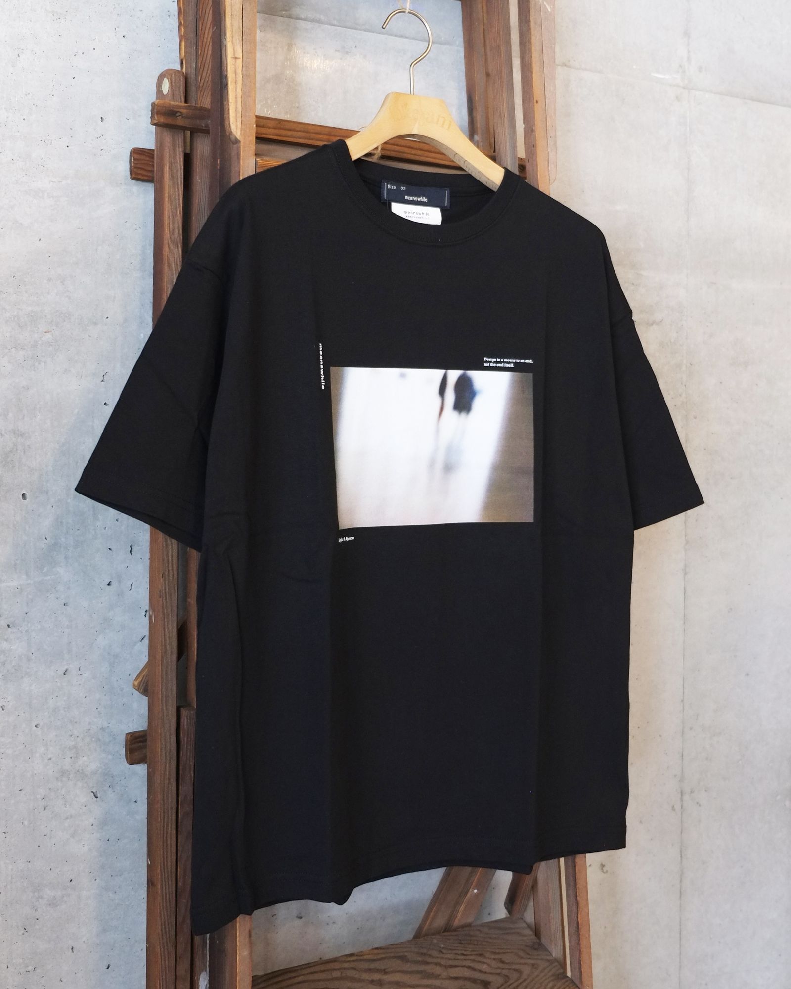 Abstract Photograph S/S Tee / Tシャツ / ブラック / MW-CT26101