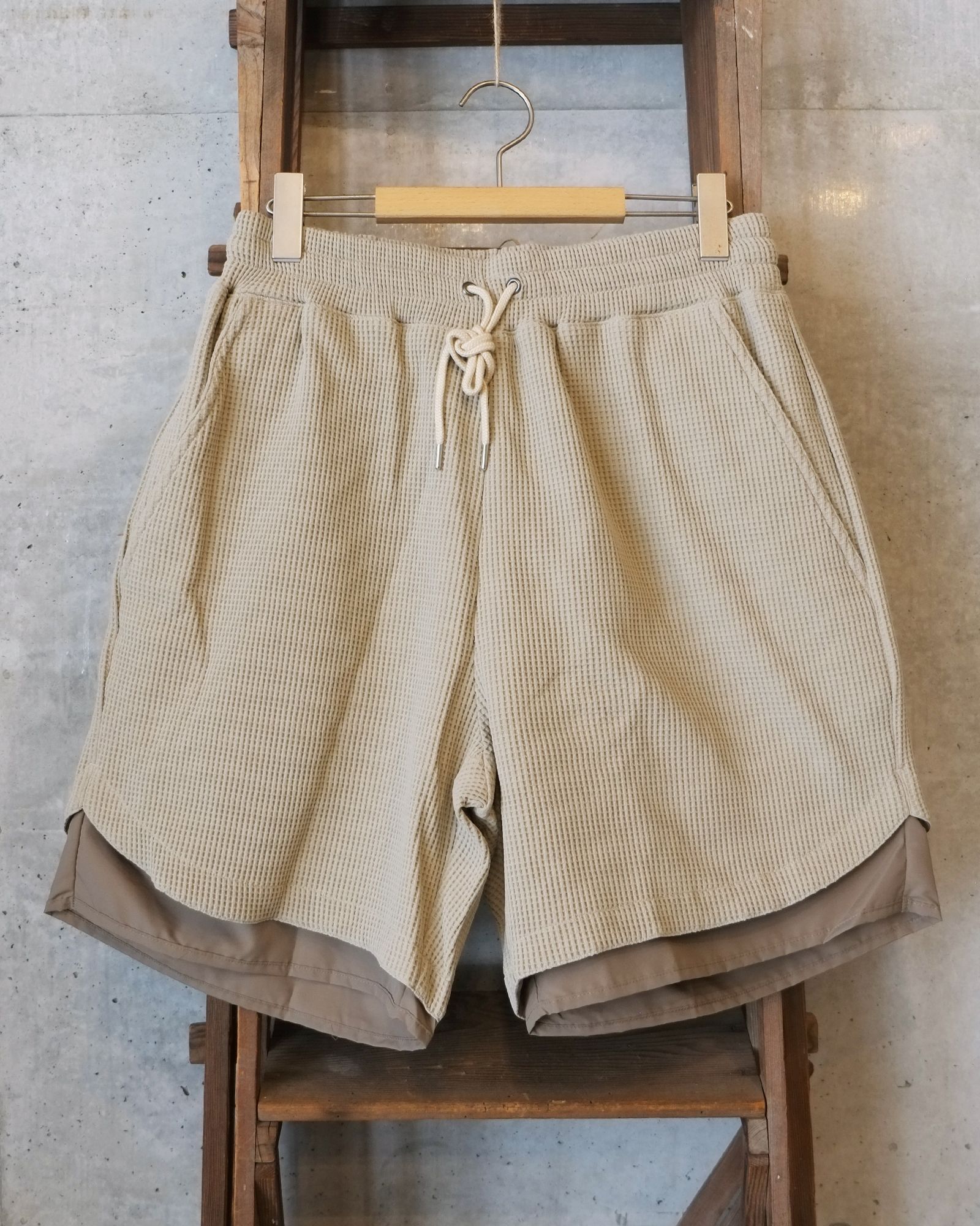 SOLOTEX Easy Shorts / ショートパンツ / ベージュ / MW-PT26108