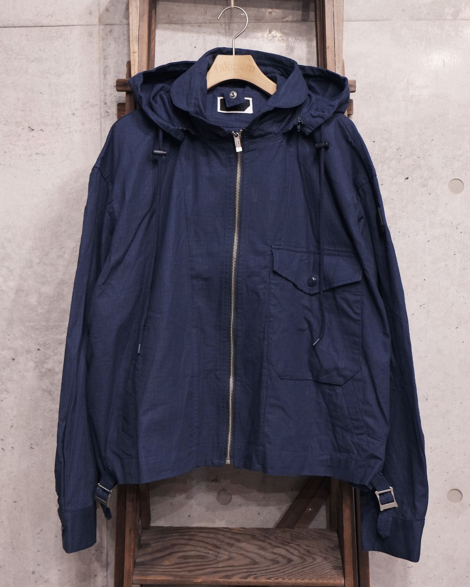 Visor Double Zip Jacket / ワークジャケット / ネイビー / PD-262-JK-091