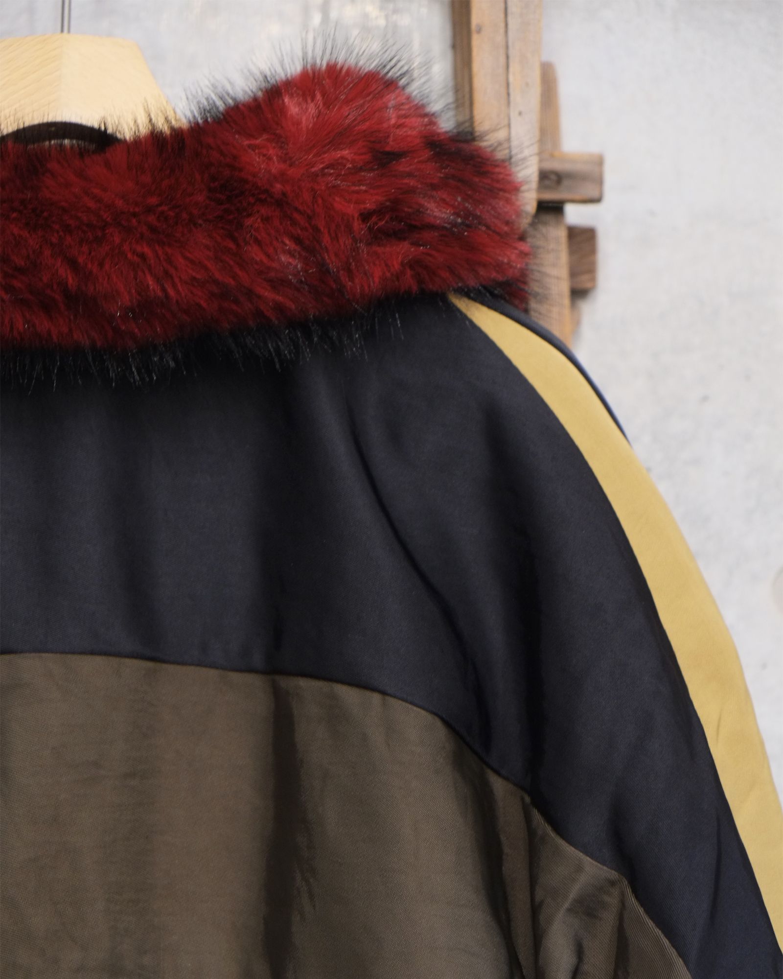Reversible Fur Jacket / ファー ブルゾン / レッド / LM-26aw-2205