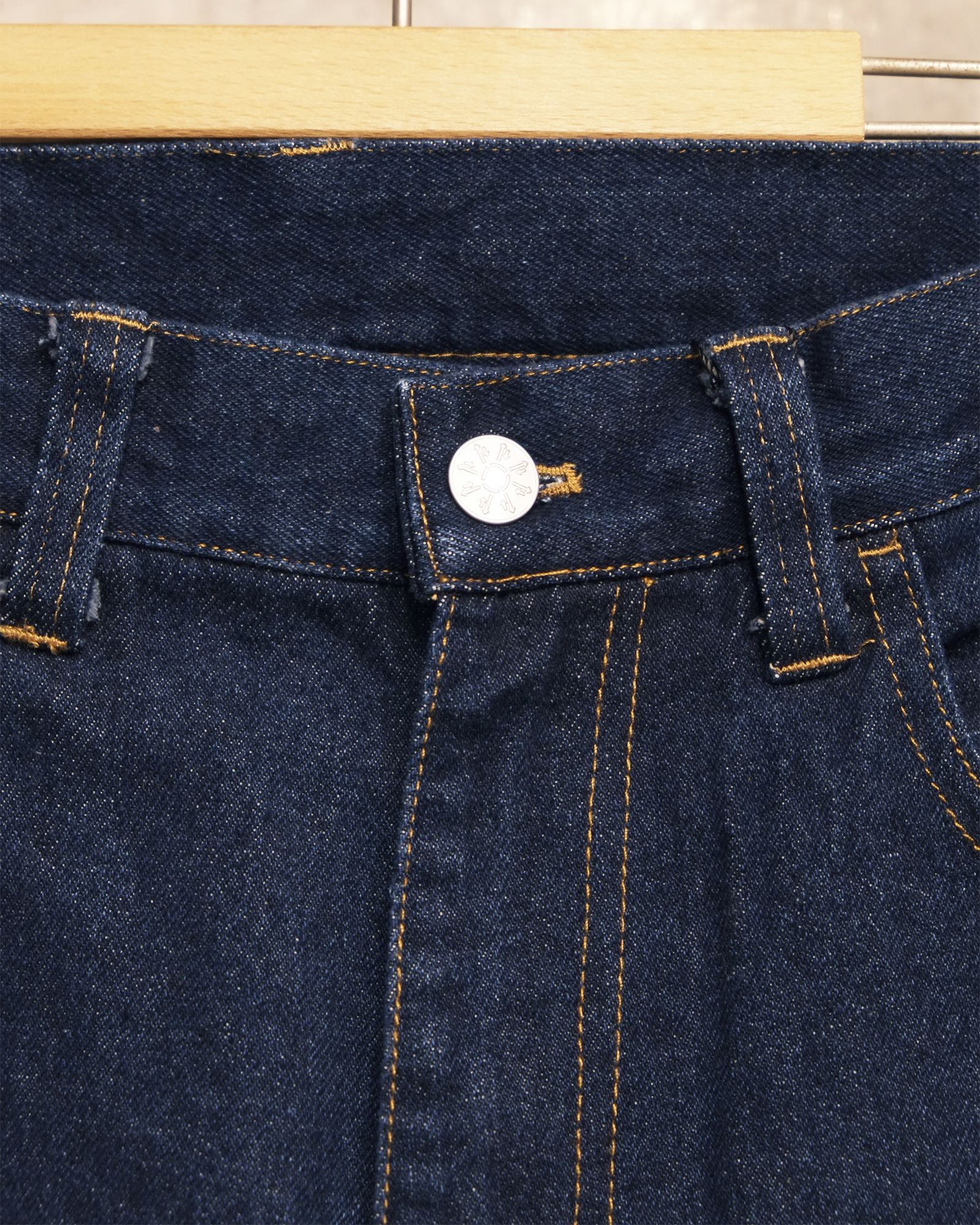 6 Pocket Jeans Straight / ストレート デニムパンツ / ネイビー / PD-262-BT-051