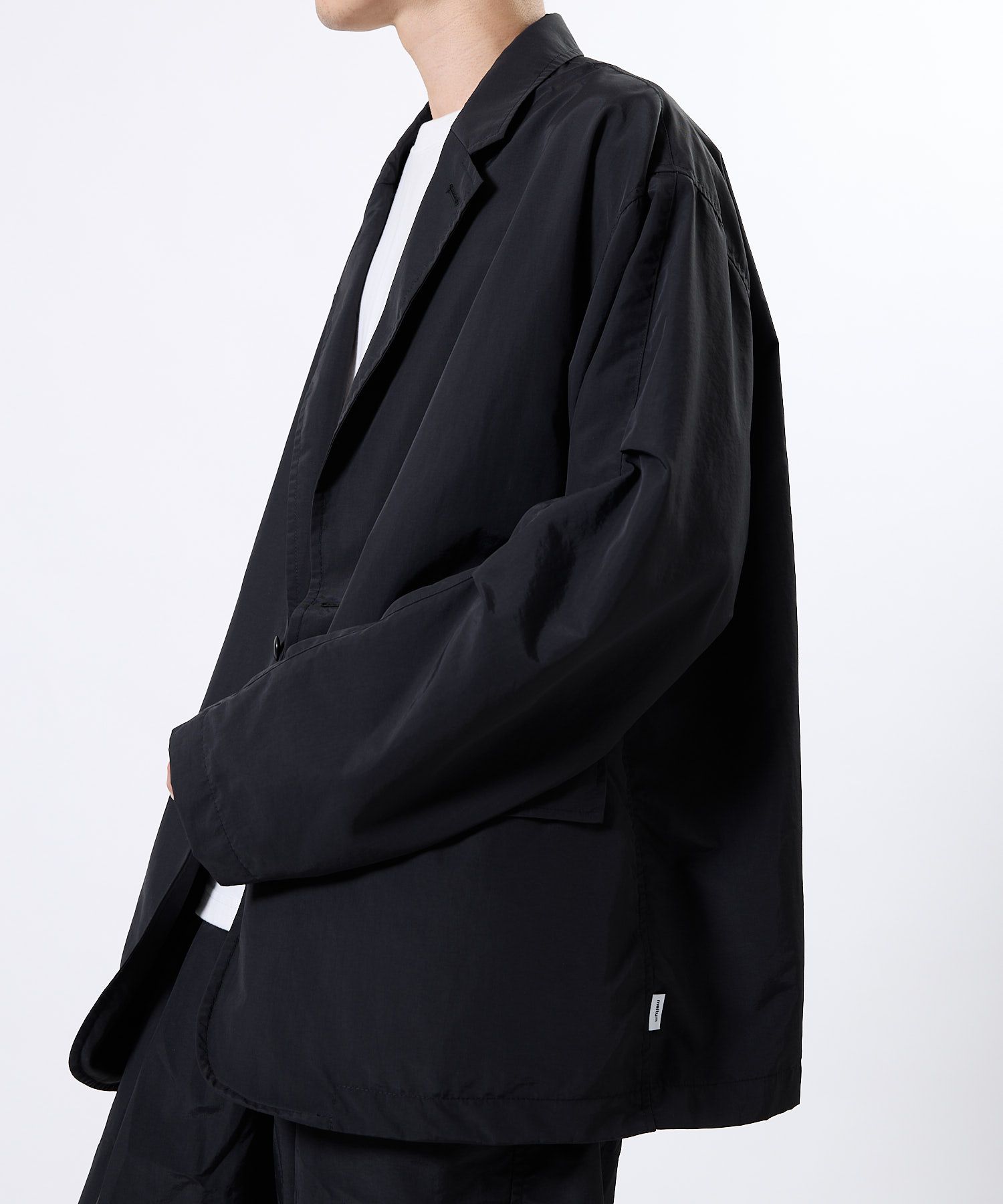 Supplex® DAILY LOOSE 2B JACKET / ルーズ 2Bジャケット / ブラック / MTM-JK-0384-26-C
