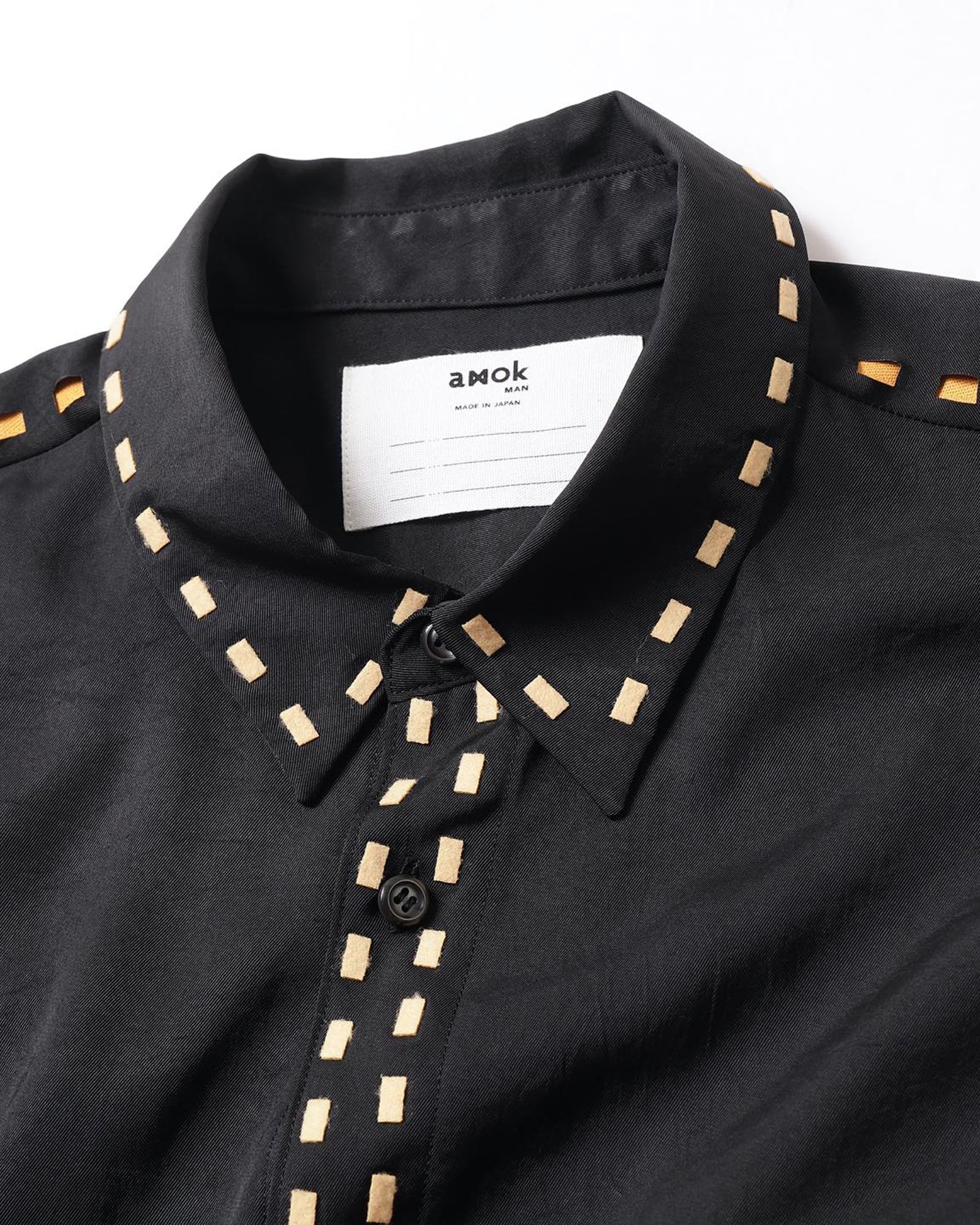 amok Laser Stitch Shirts Lサイズ AMOK - Laser Stitch Shirts | fakejam