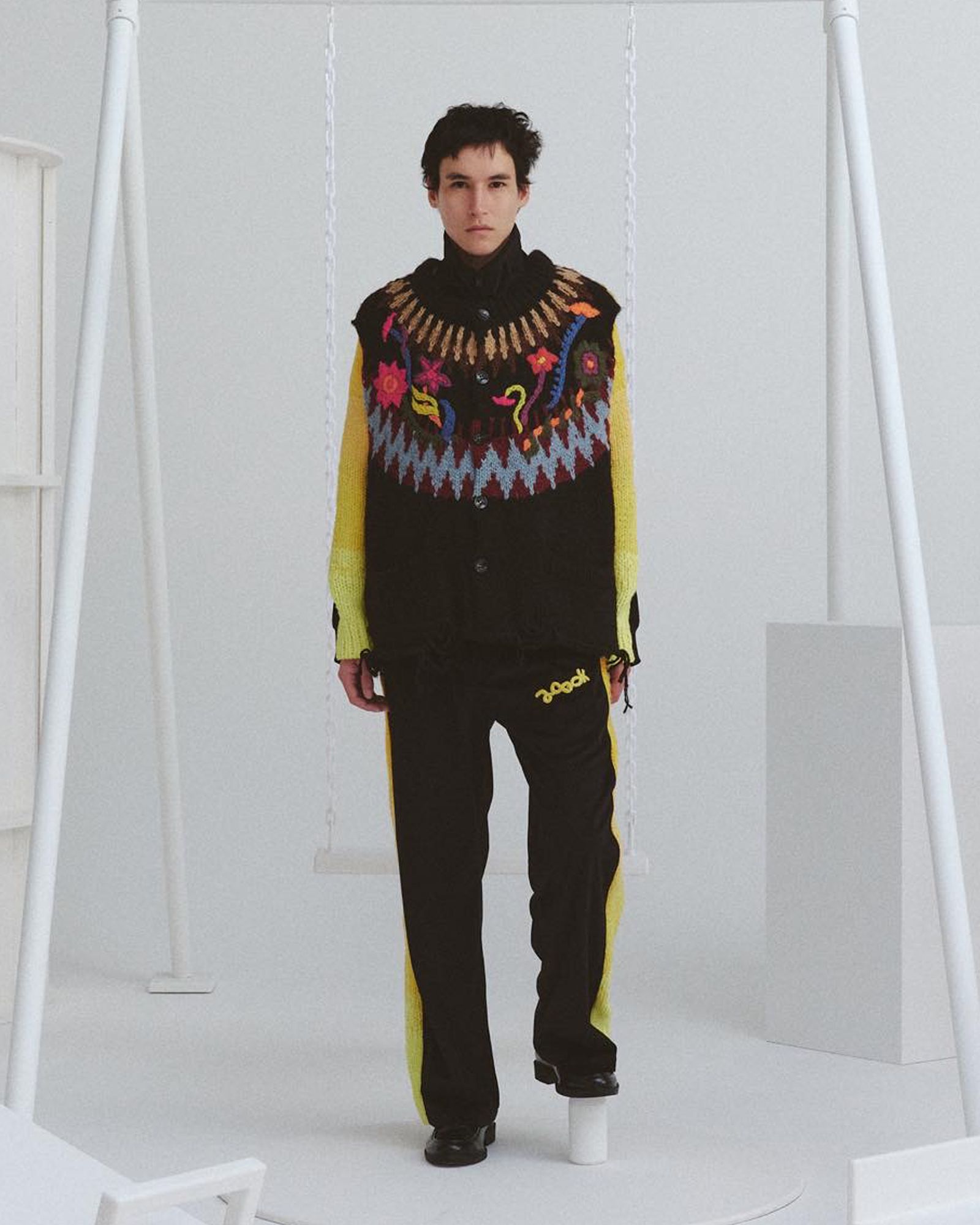 Knit Docking Blouson