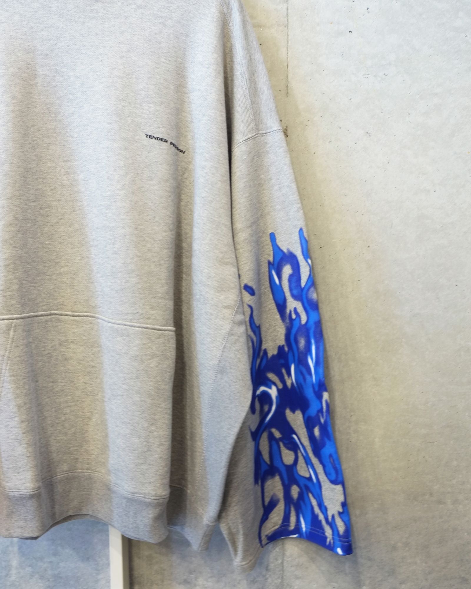 Flame Pettern Hoodie