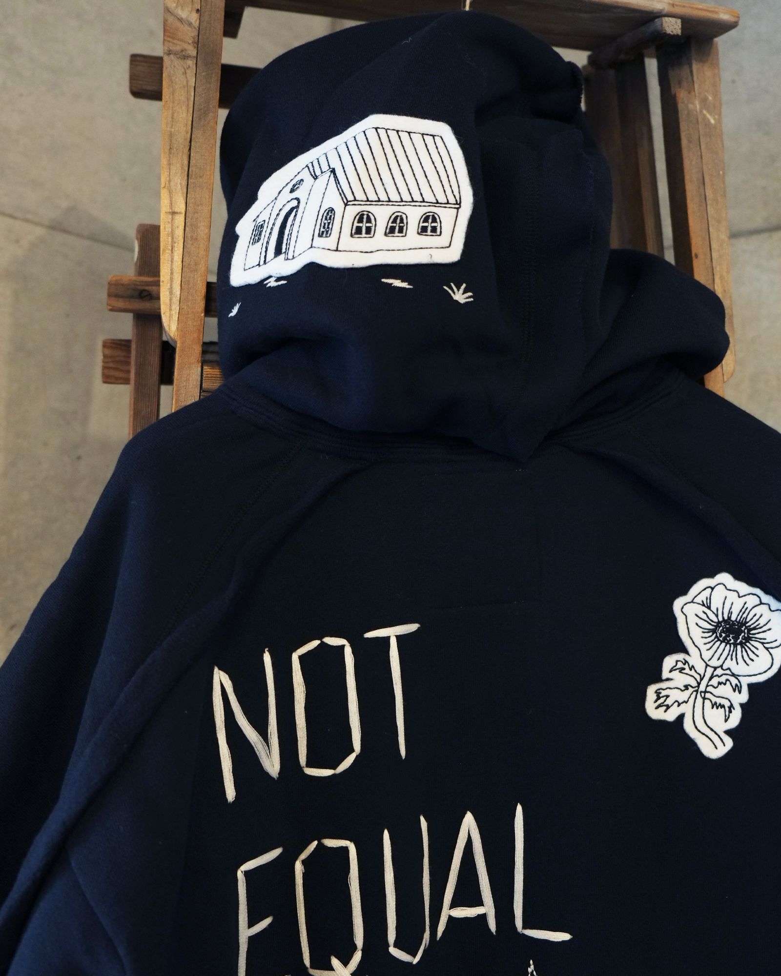 I Normie Zip Hoodie / ジップアップパーカー / ブラック / SW-SV-NRA-1001
