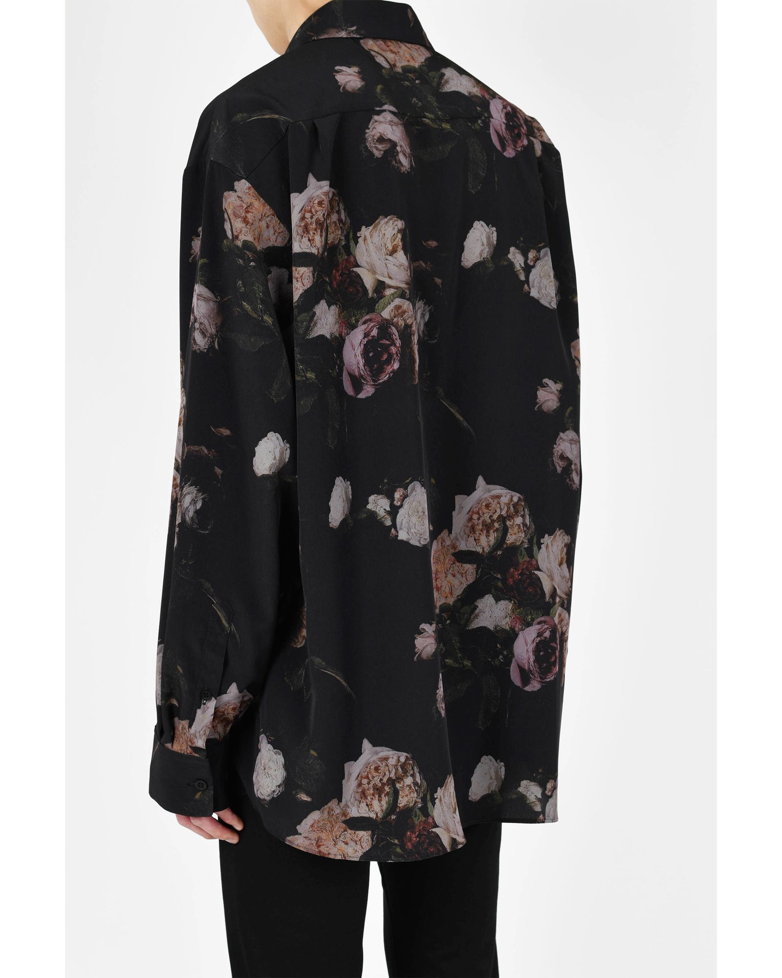 Dechine Paint Flower Big Shirt / 長袖シャツ / 総柄 / ビッグシルエット / メンズ