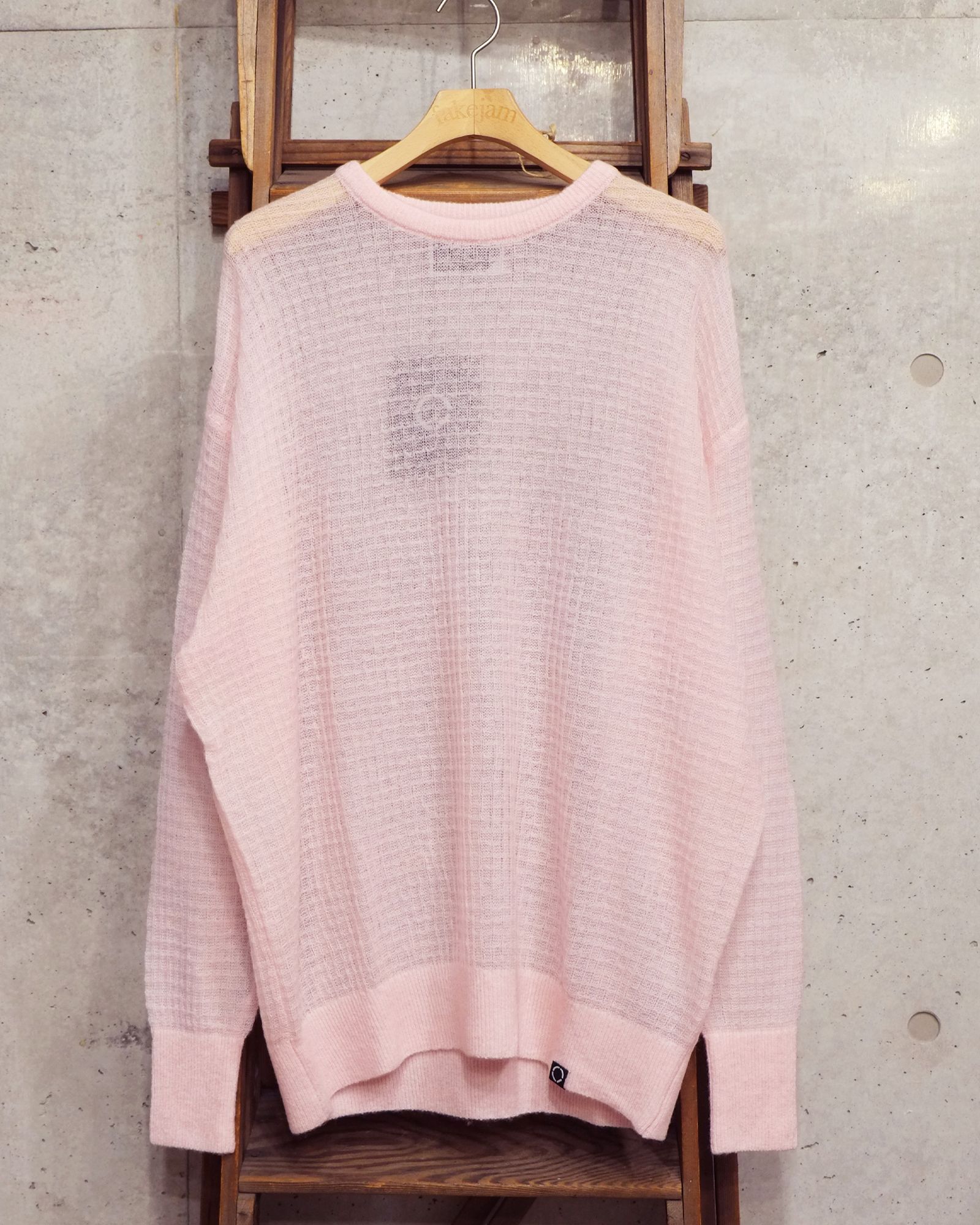 Aiy Merino Waffle Sweater / ニット / ピンク / PD-262-KN-071