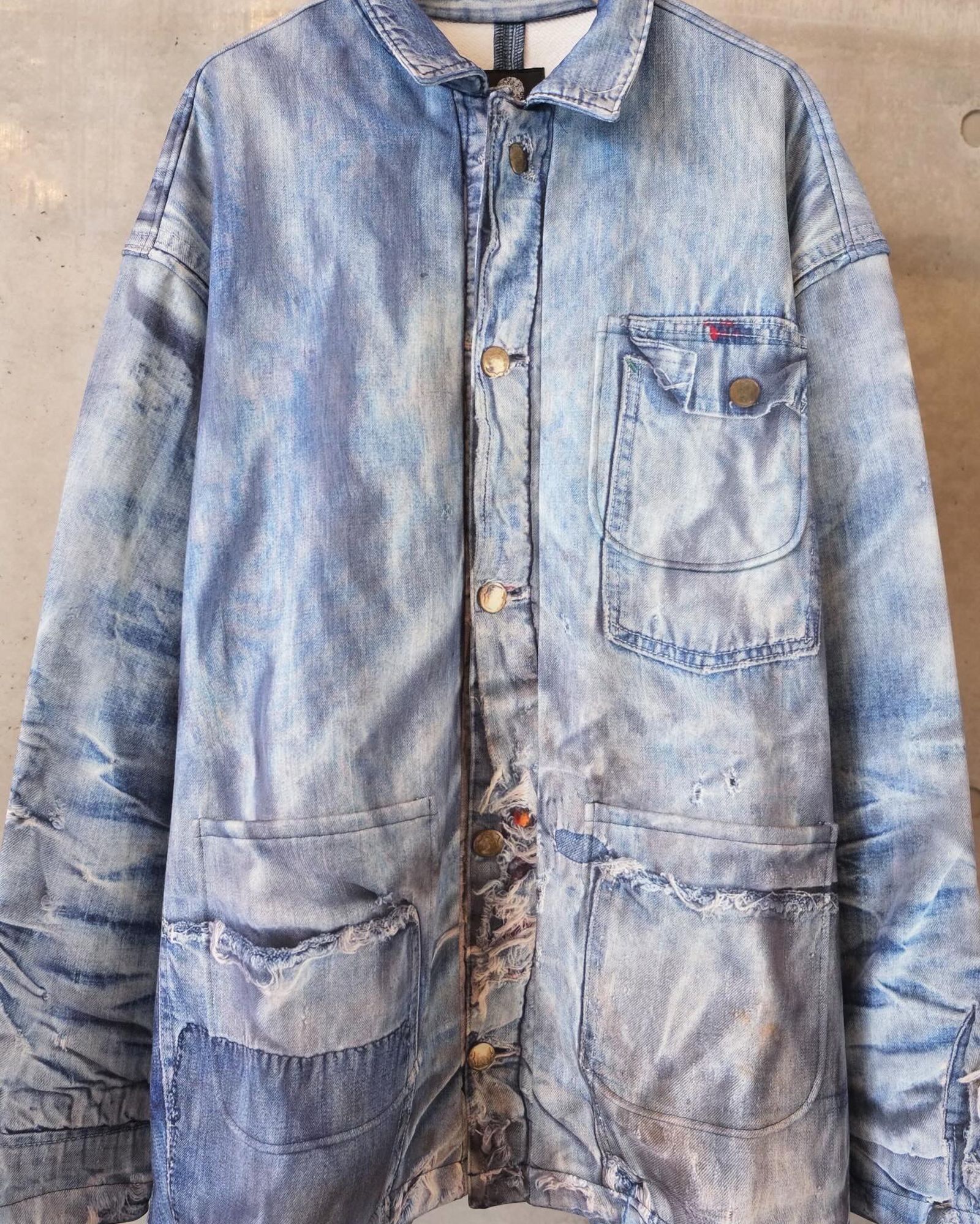 Denim Print Cover All