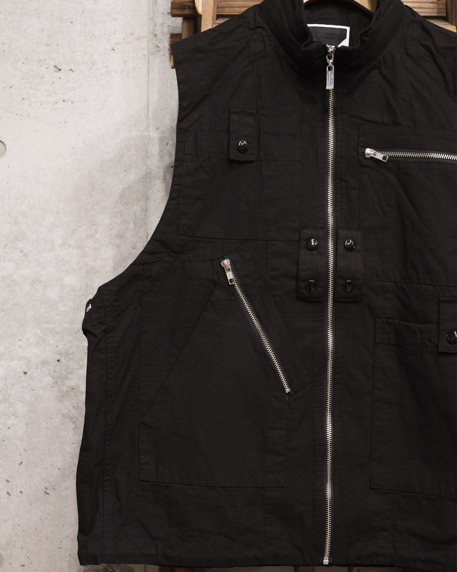 Visor Double Zip Jacket / ワークジャケット / ブラック / PD-262-JK-091