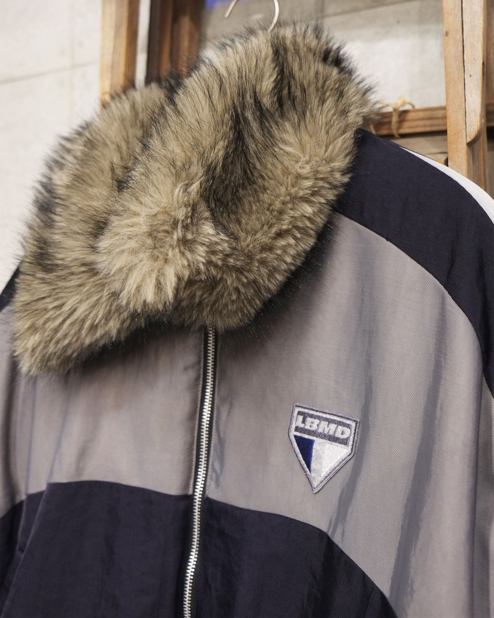 Reversible Fur Jacket / ファー ブルゾン / ベージュ / LM-26aw-2205