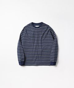 MULTI BORDER L/S TEE / マルチ ボーダー ロングスリーブTシャツ / ネイビー / MTM-CS-0301-25-C