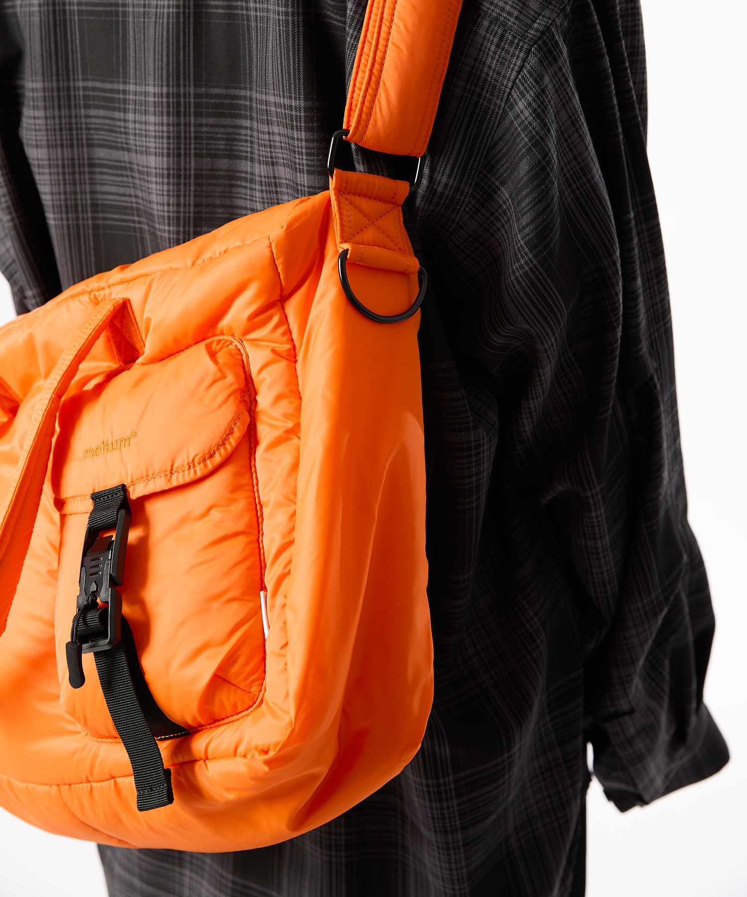 PADDING SHOULDER BAG / パディング ショルダーバッグ / オレンジ / MTM-BG-0316-25-C