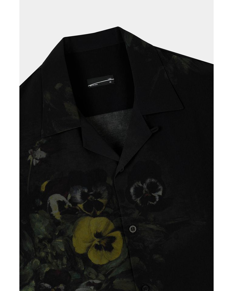 LAD MUSICIAN - Pansy Open Collar Shirt | fakejam