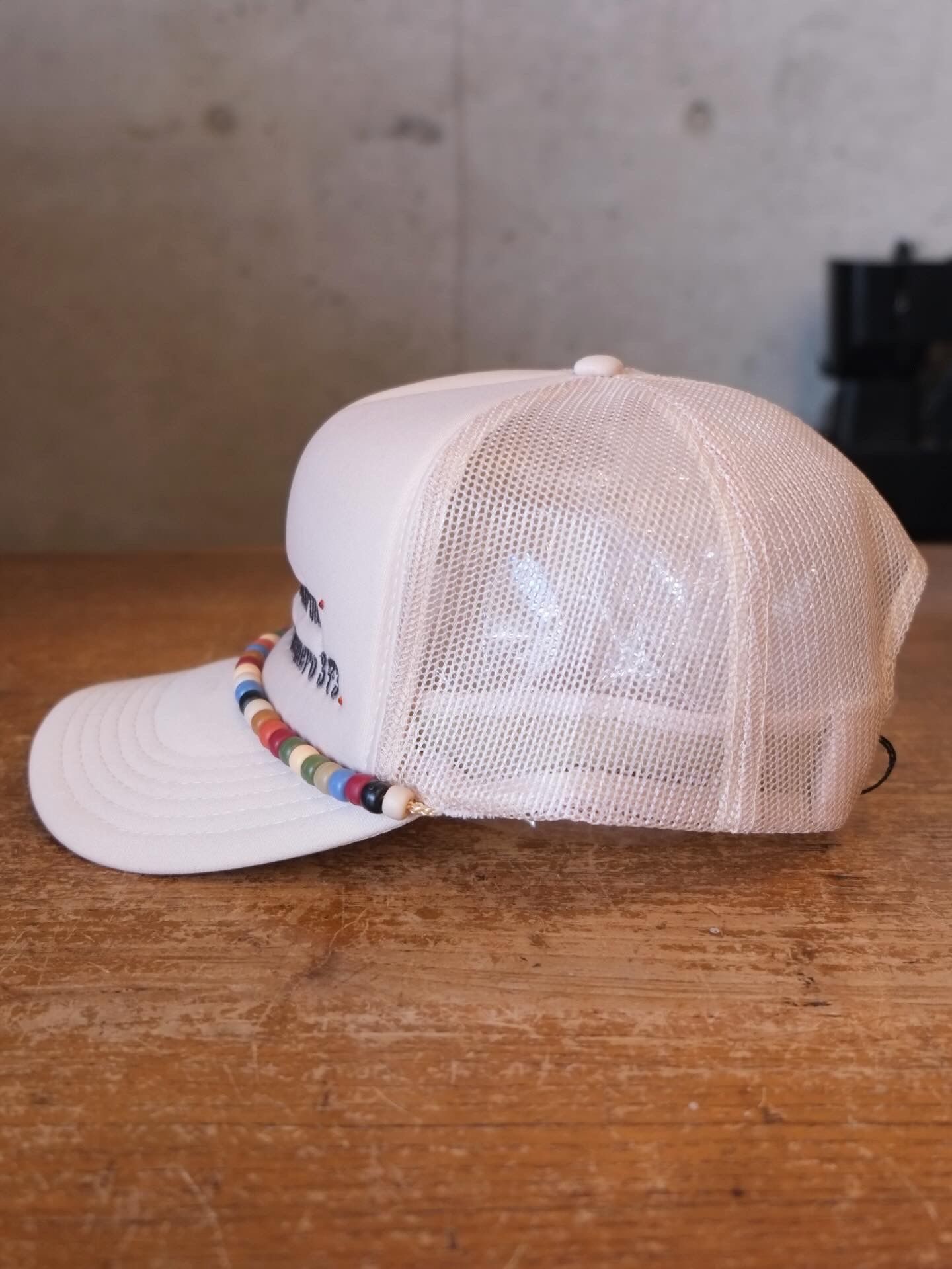Beads Mesh Cap
