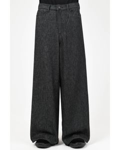 Soft Denim Baggy Pants
