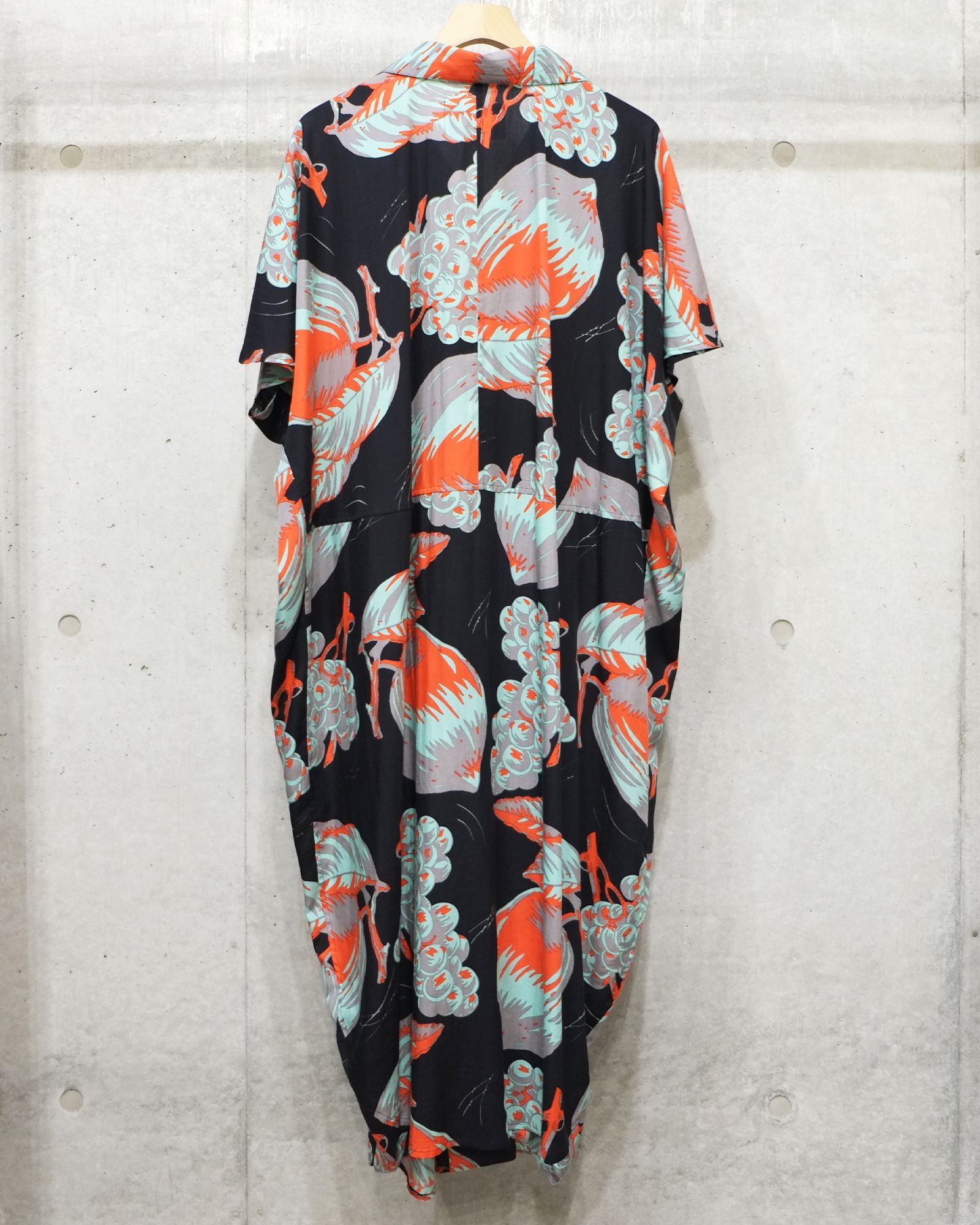 Open Collar Shirt Dress