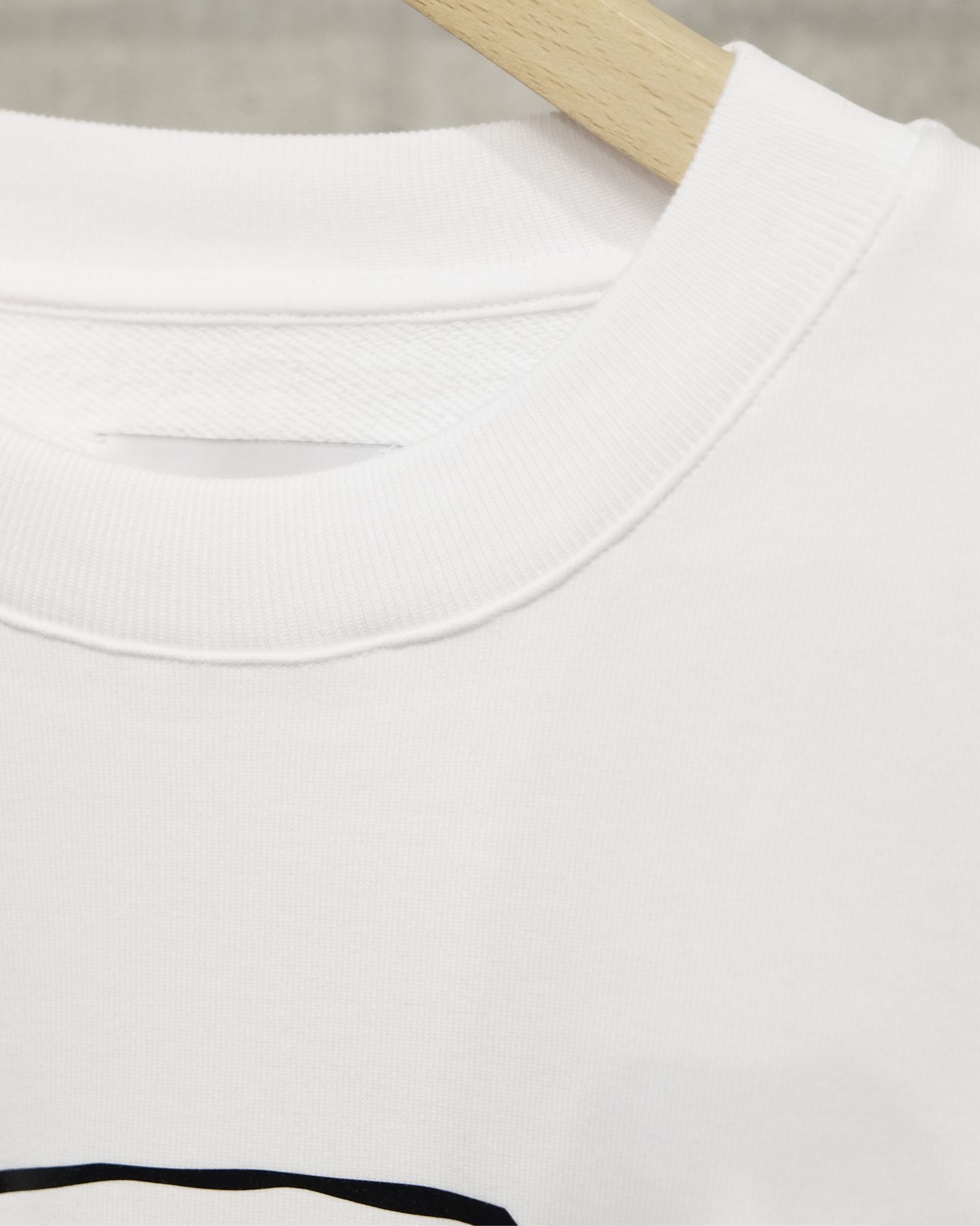 Warped Logo Regular Crewneck