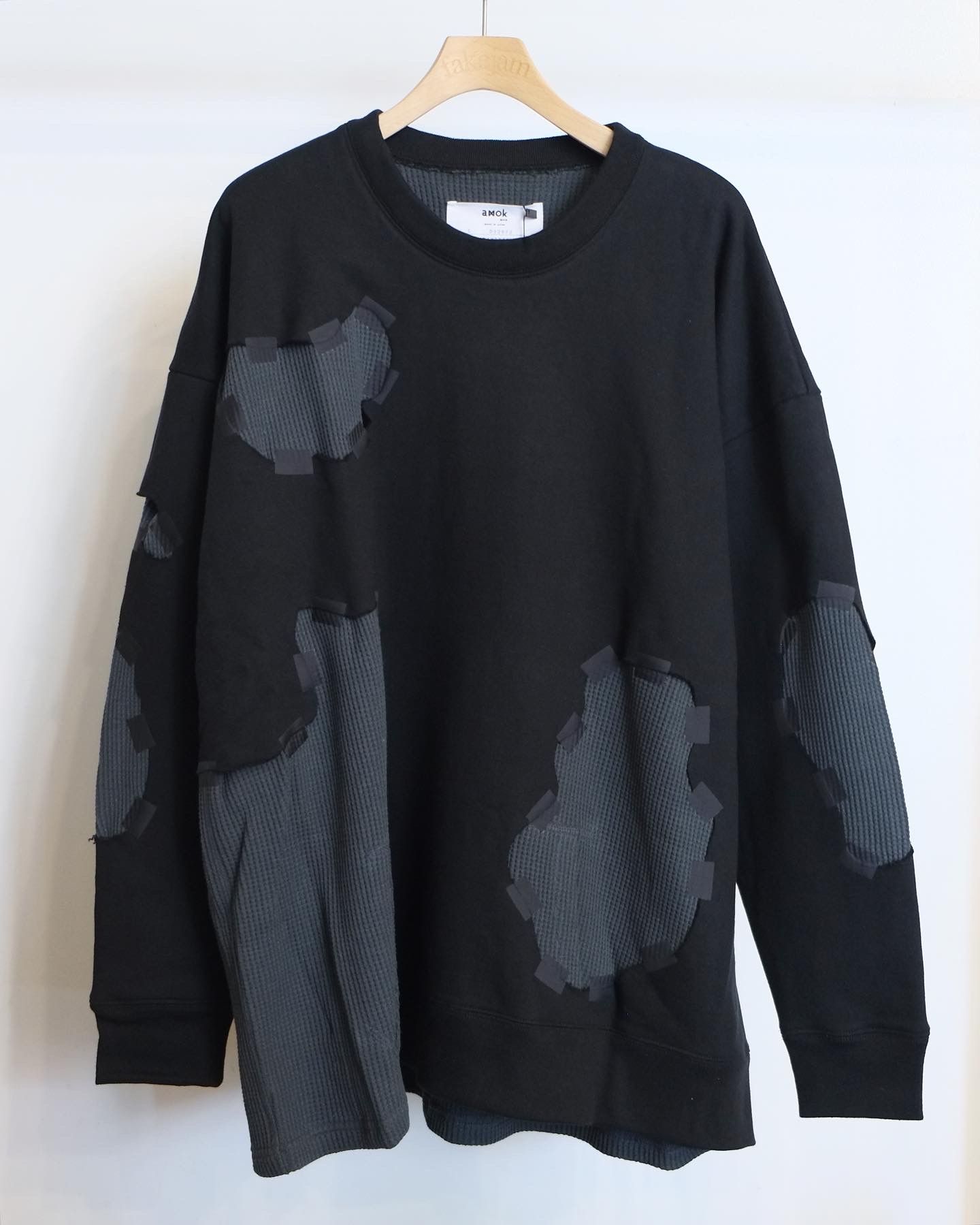 AMOK - Damage Handwelder Sweat Shirt / ダメージ加工 / スウェット ...