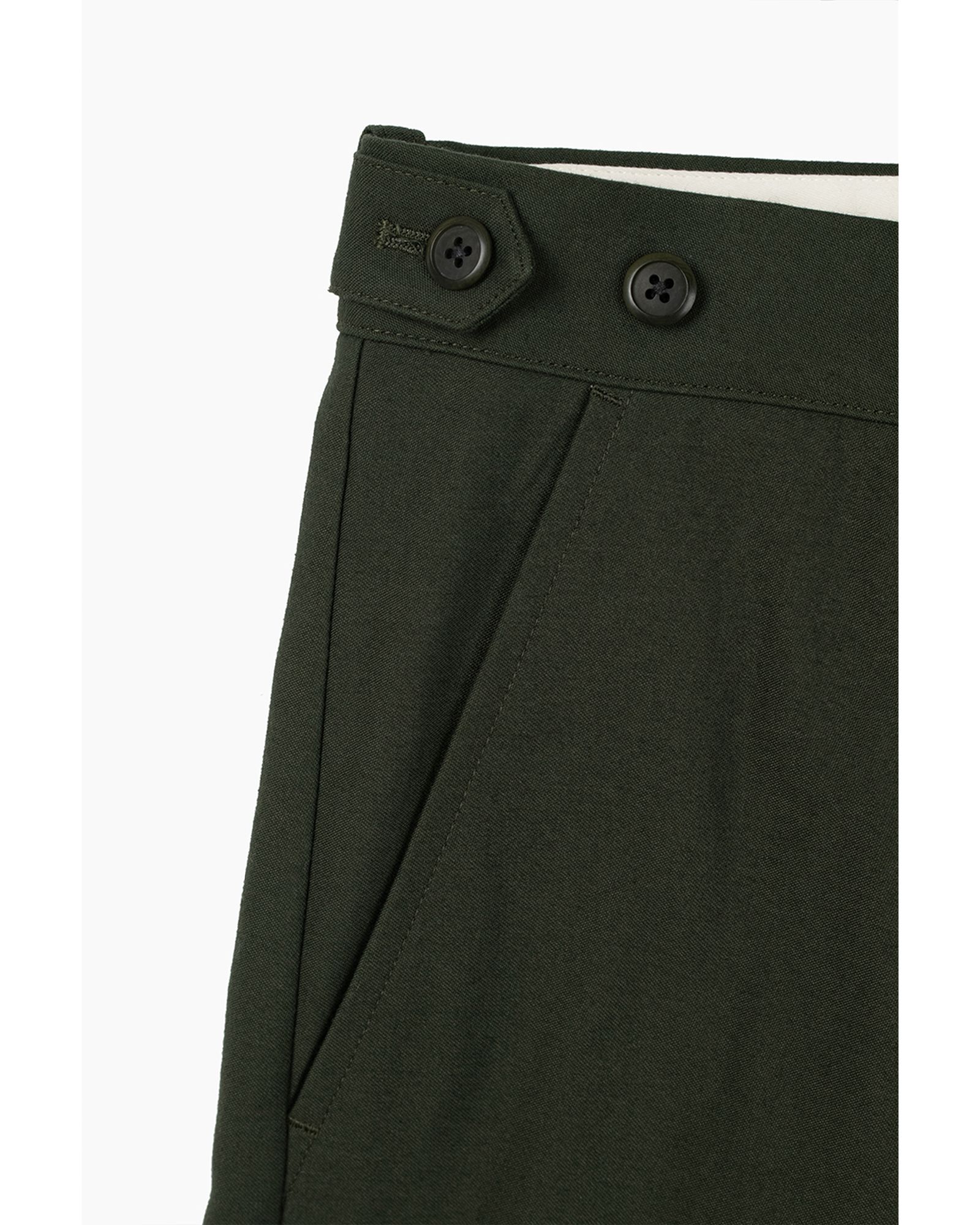 C/N CORDURA BACKSATIN BAGGY PANTS / バギーパンツ / ダーク カーキ / 2226-559