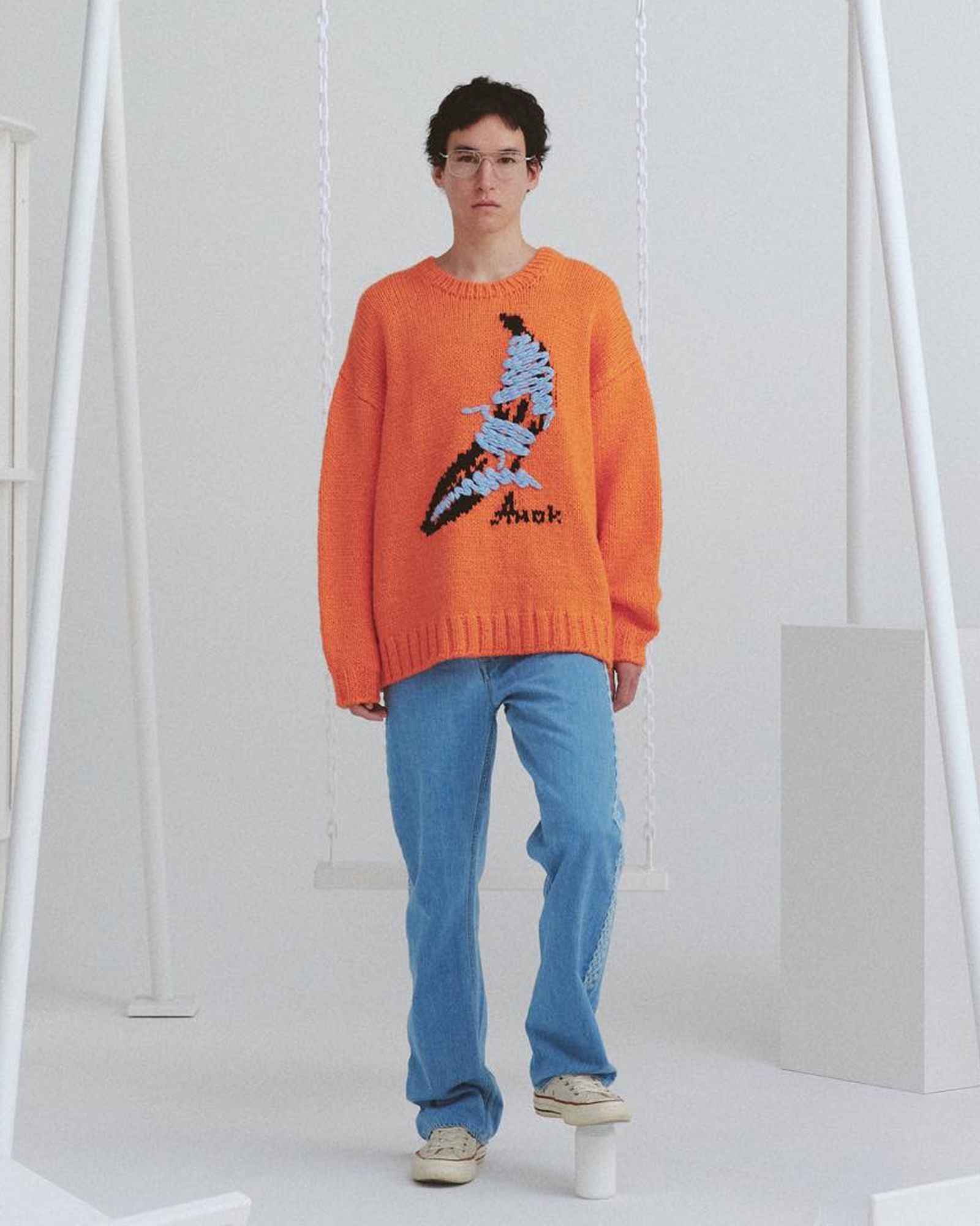 AMOK - Laser Stitch Jeans | fakejam