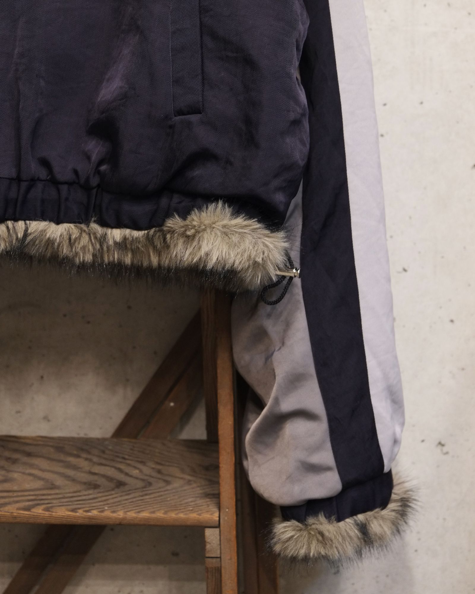 Reversible Fur Jacket / ファー ブルゾン / ベージュ / LM-26aw-2205