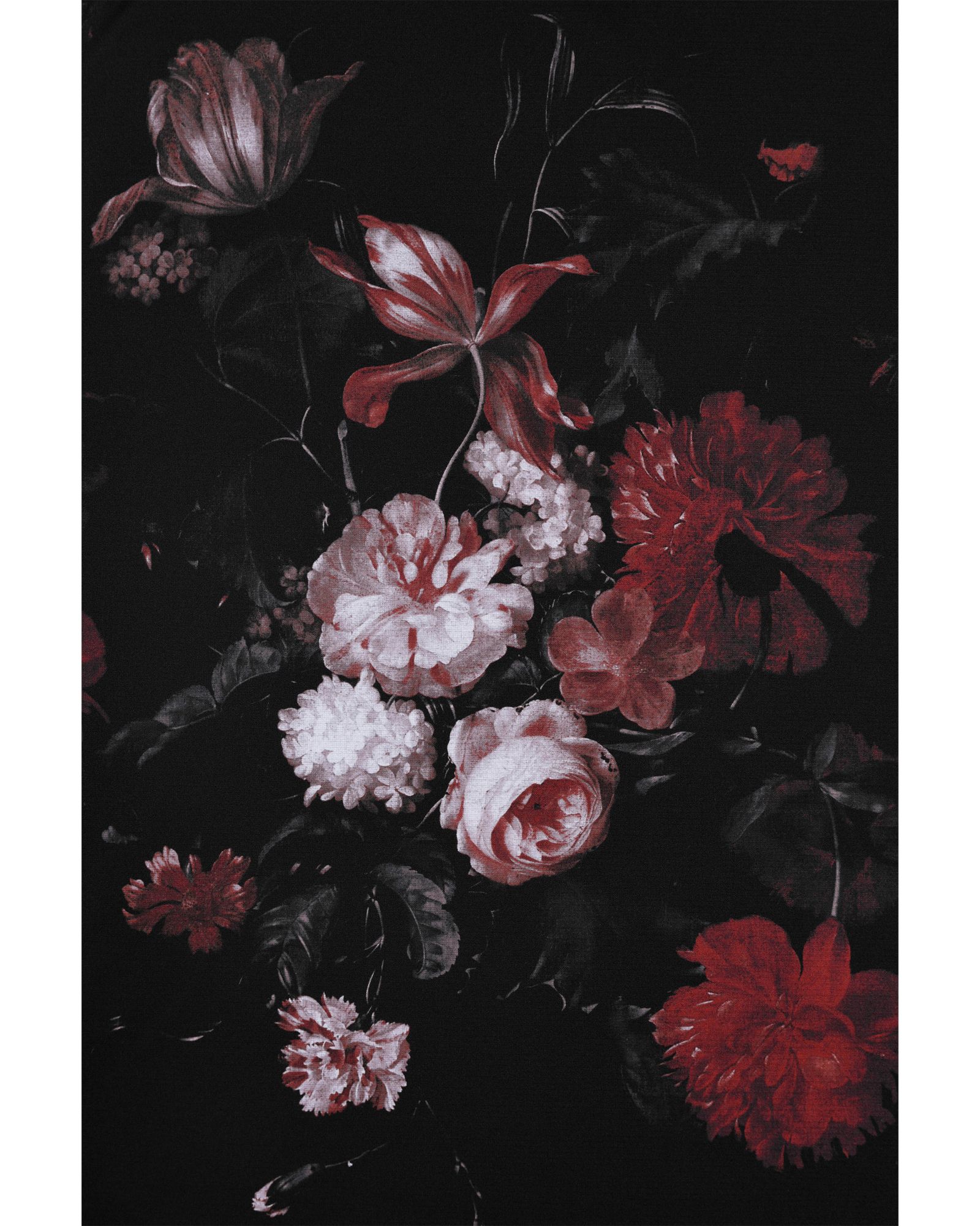 Oil Painting Flower Big T-Shirt
