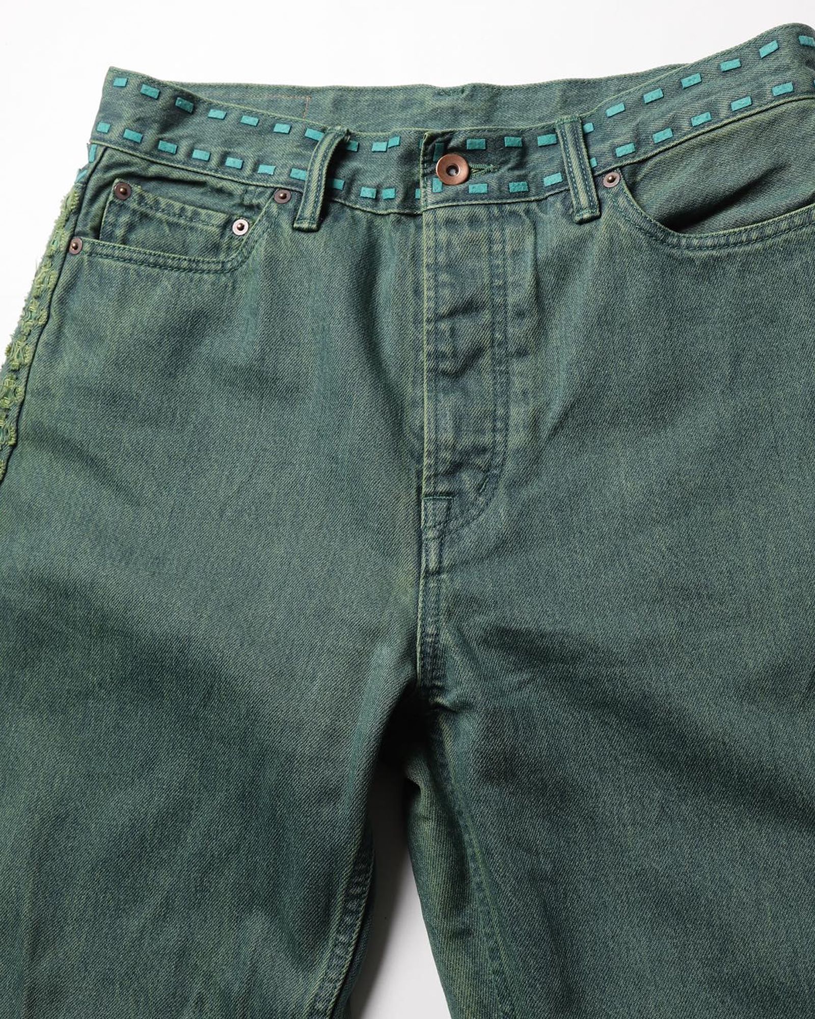 AMOK - Laser Stitch Jeans | fakejam